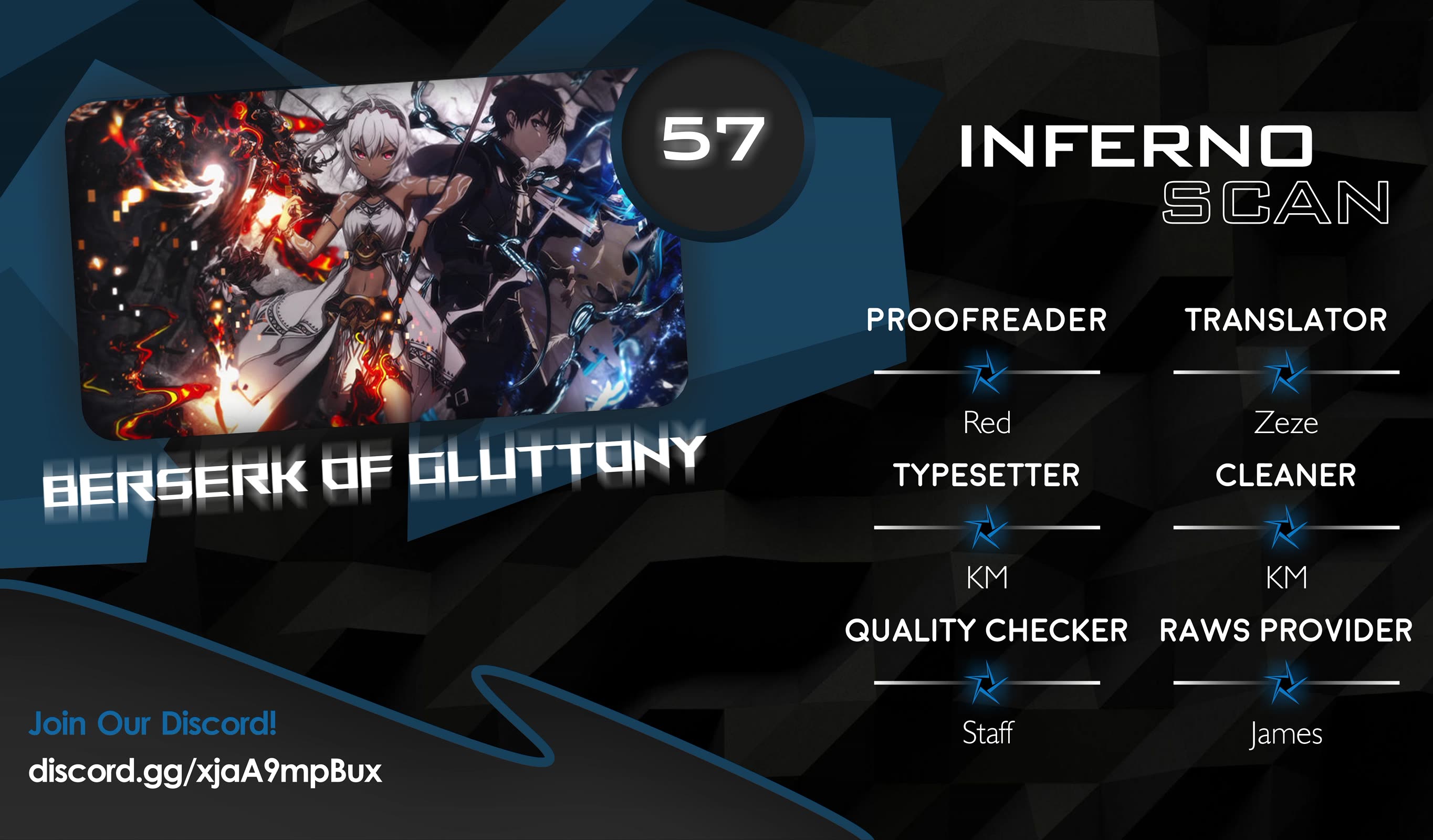 Berserk of Gluttony chapter 57 page 1