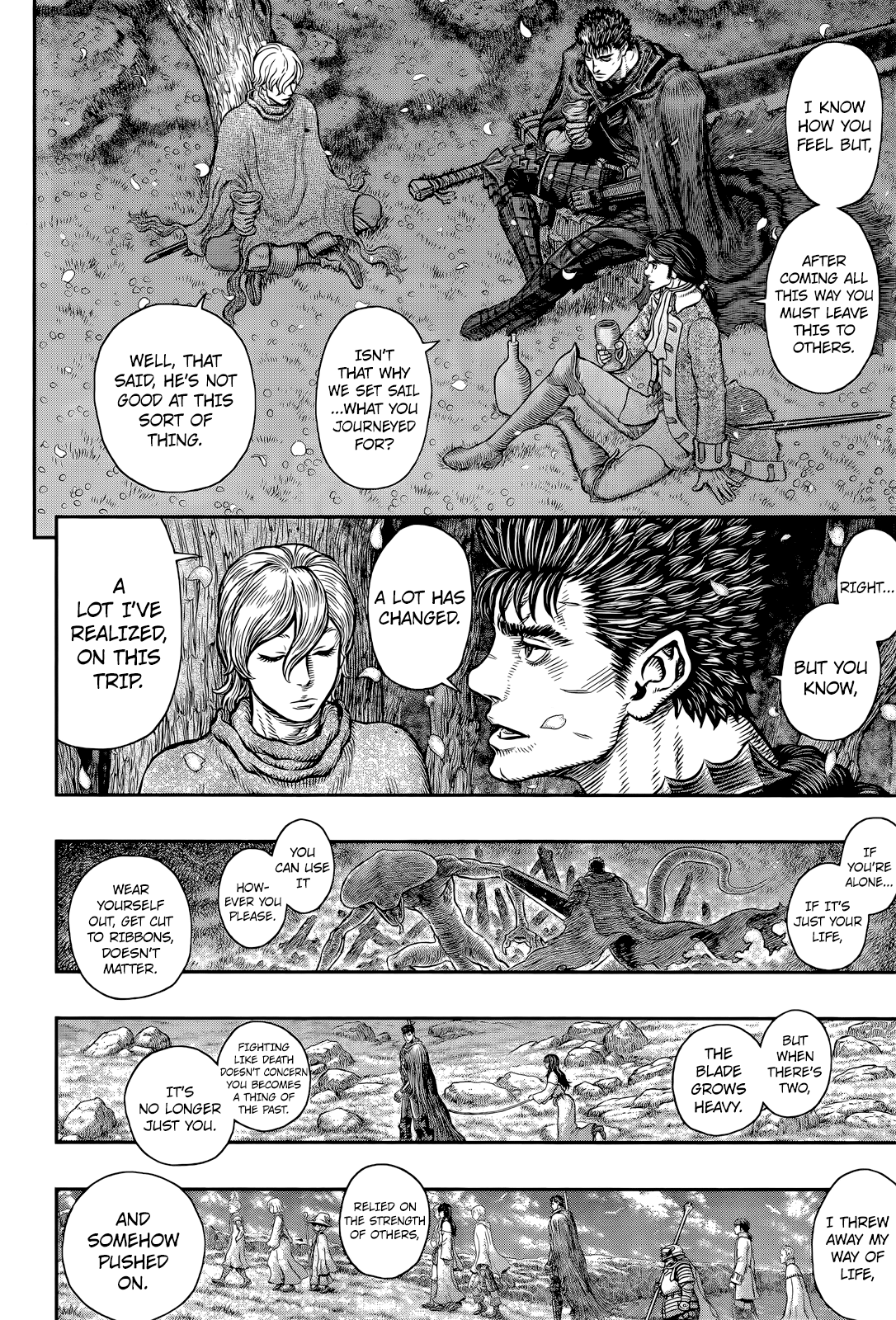 Berserk chapter 349 page 4