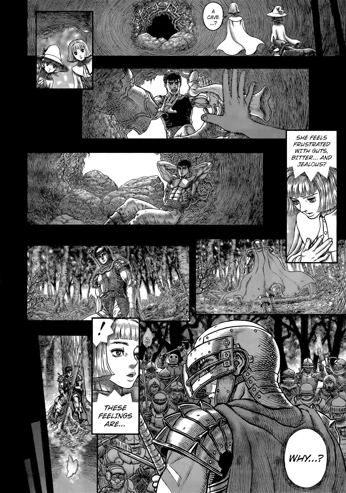 Berserk chapter 350 page 9
