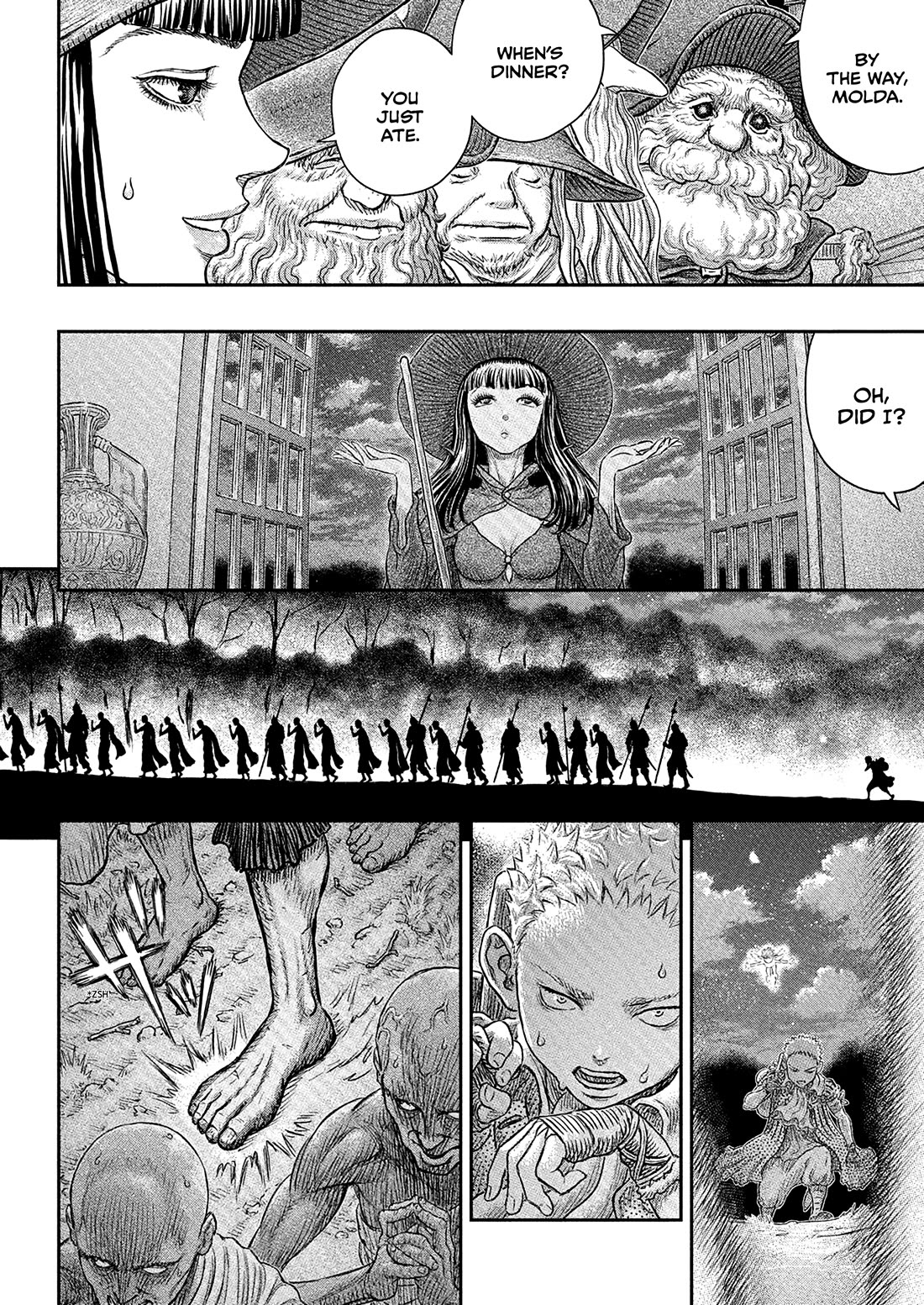 Berserk chapter 381 page 21