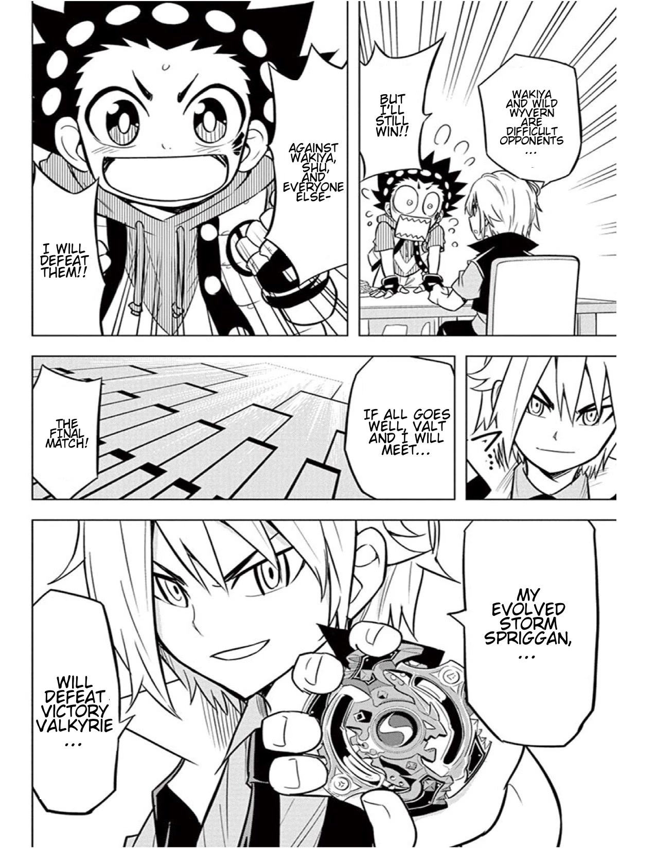 Beyblade Burst chapter 12 page 11