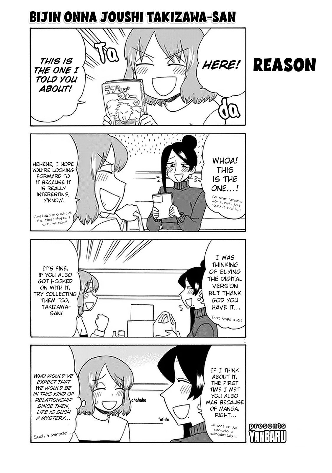 Bijin Onna Joushi Takizawa-san chapter 103 page 1