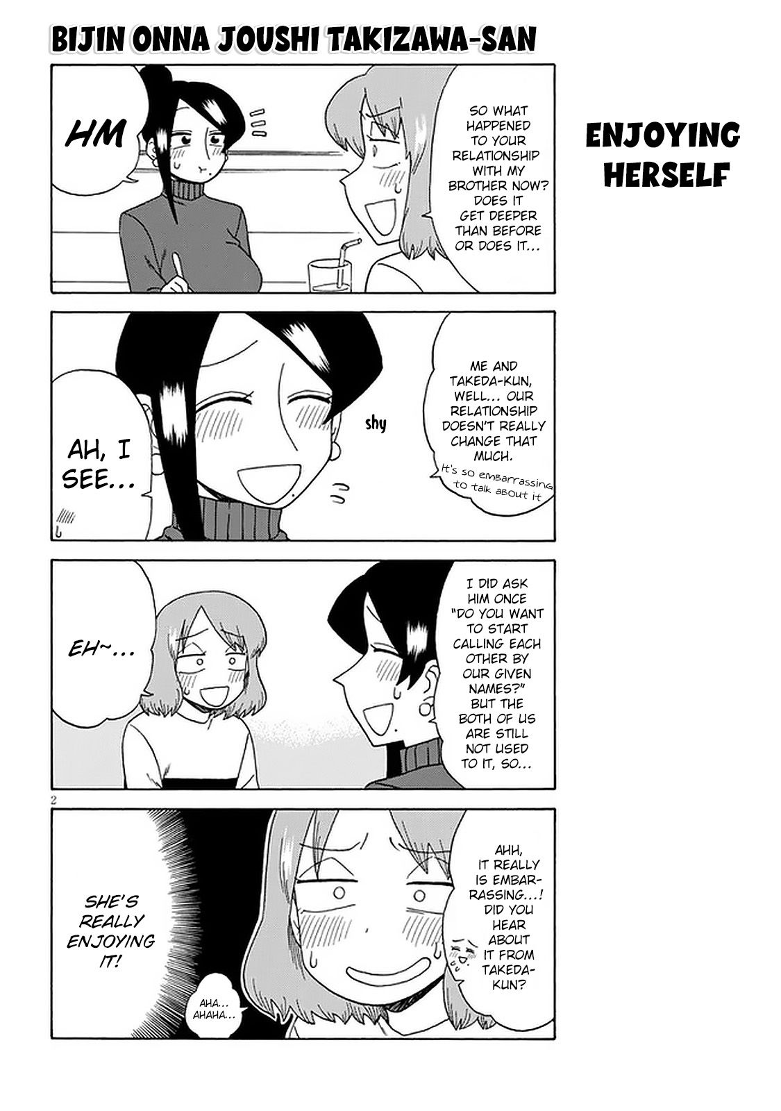 Bijin Onna Joushi Takizawa-san chapter 103 page 2