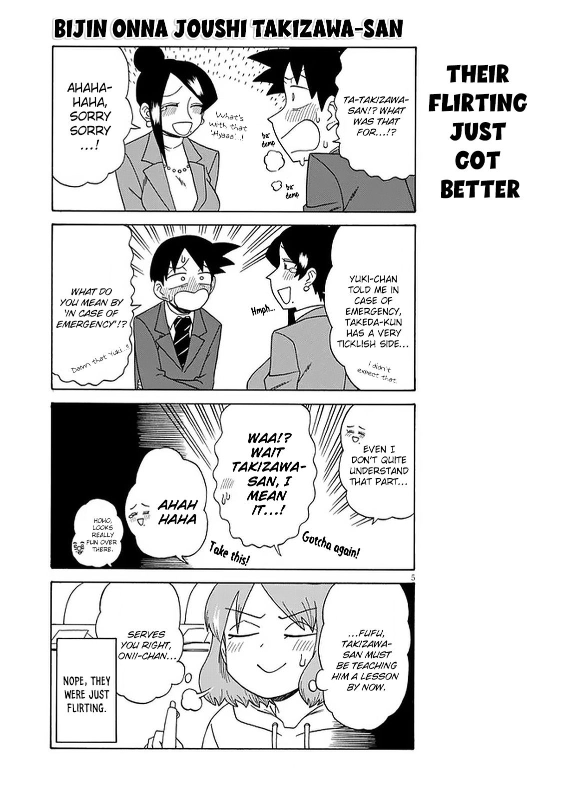 Bijin Onna Joushi Takizawa-san chapter 103 page 5