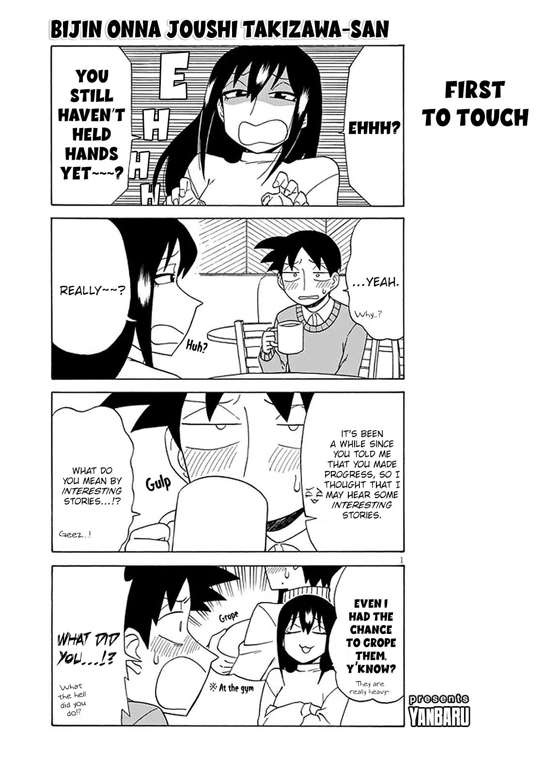 Bijin Onna Joushi Takizawa-san chapter 108 page 1