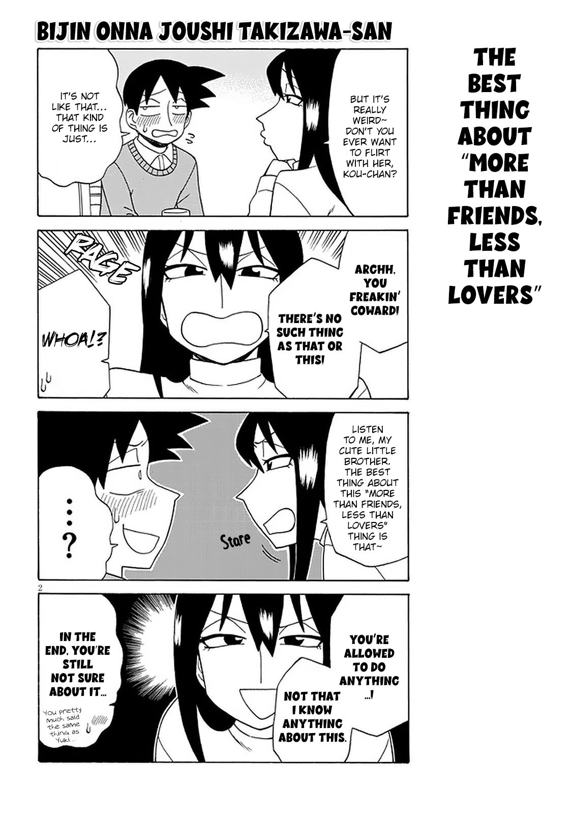 Bijin Onna Joushi Takizawa-san chapter 108 page 2