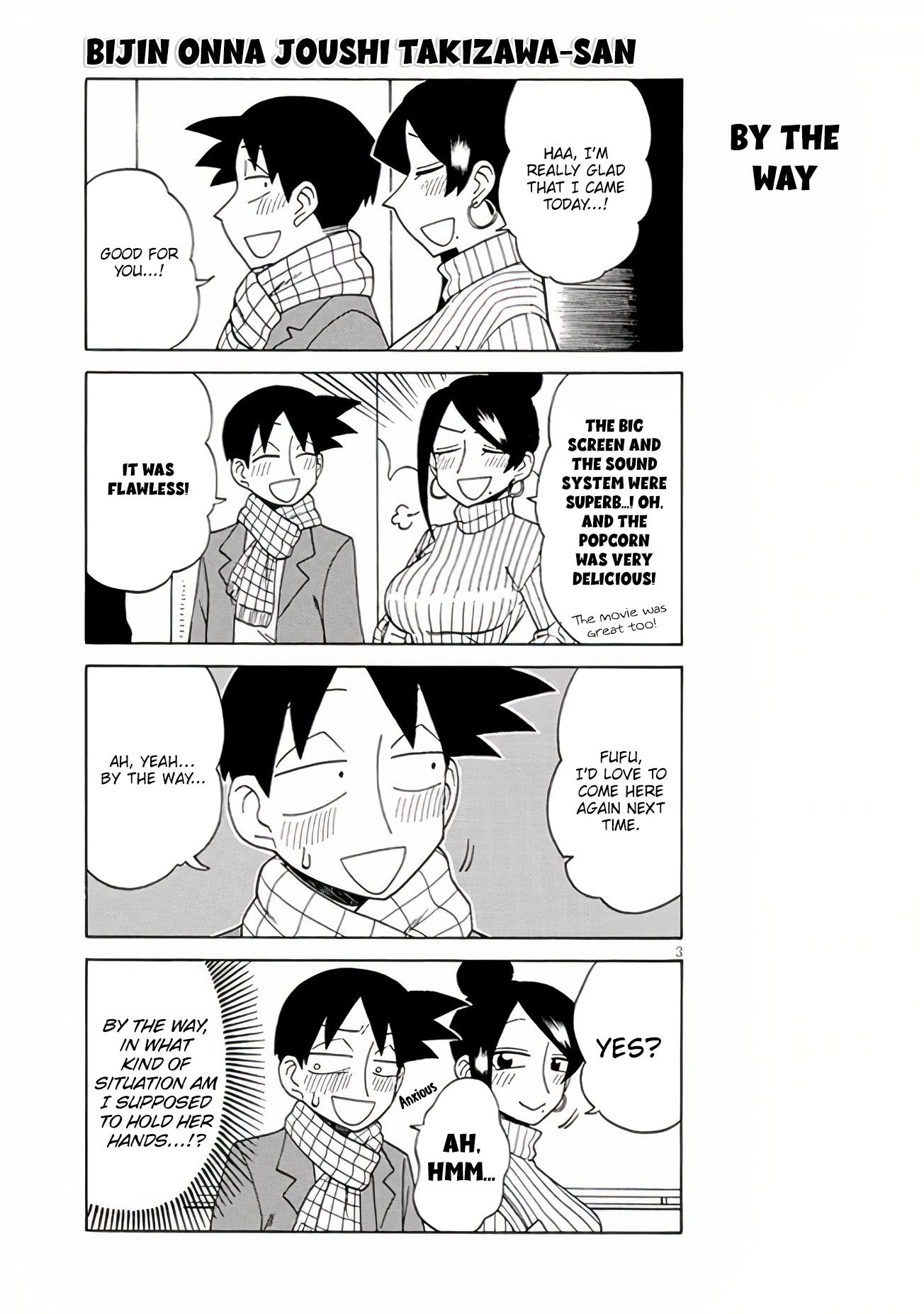 Bijin Onna Joushi Takizawa-san chapter 109 page 3