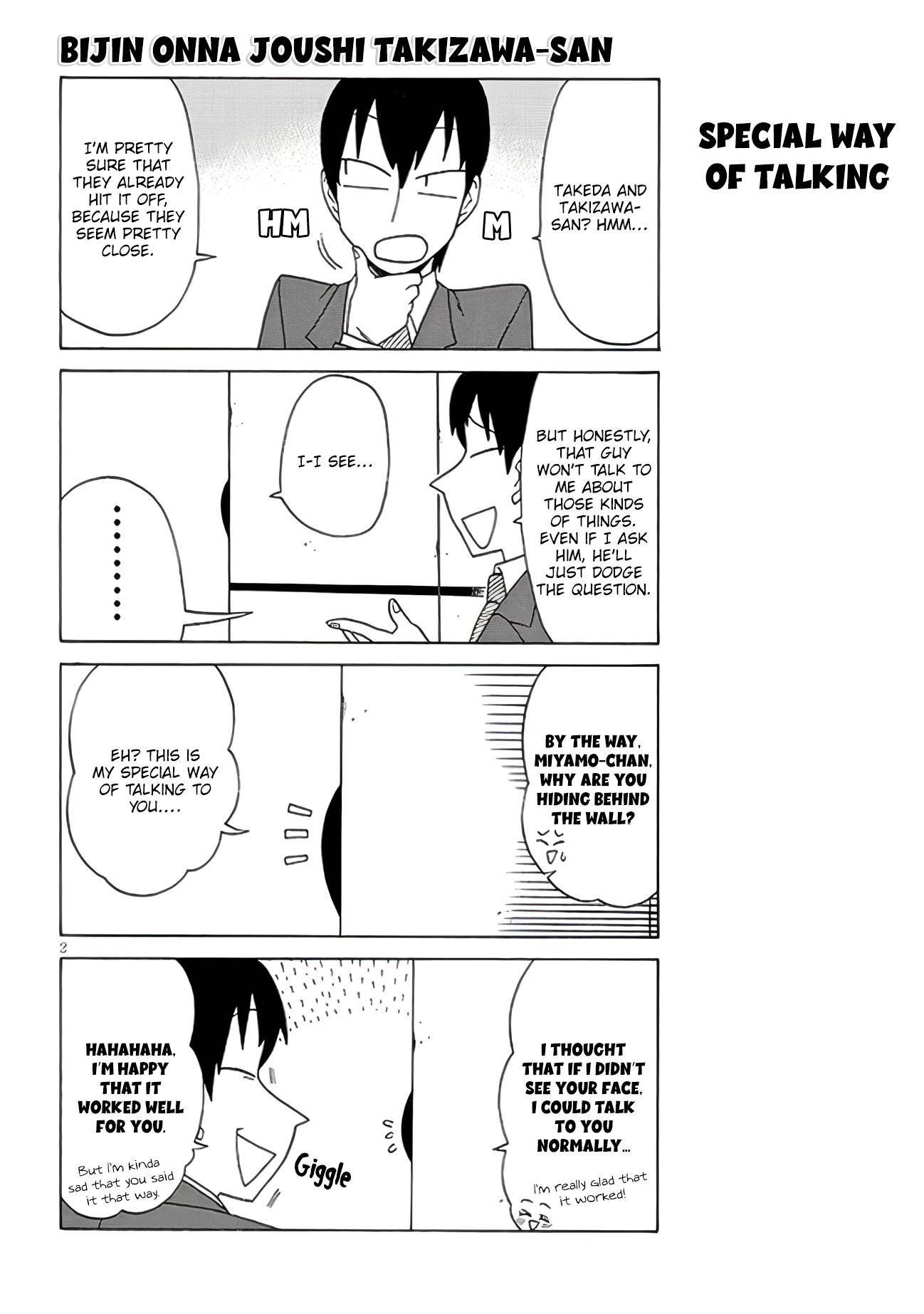 Bijin Onna Joushi Takizawa-san chapter 111 page 2