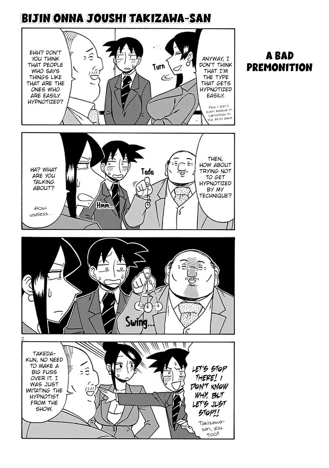 Bijin Onna Joushi Takizawa-san chapter 113 page 2