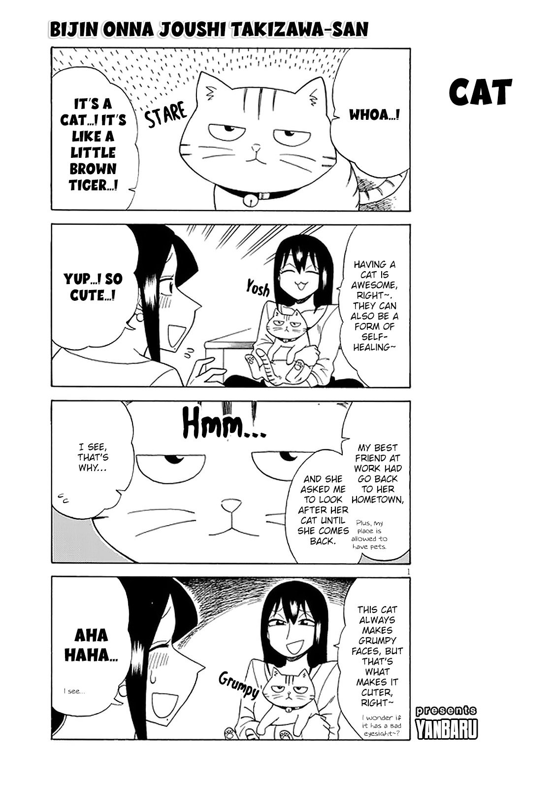 Bijin Onna Joushi Takizawa-san chapter 114 page 1