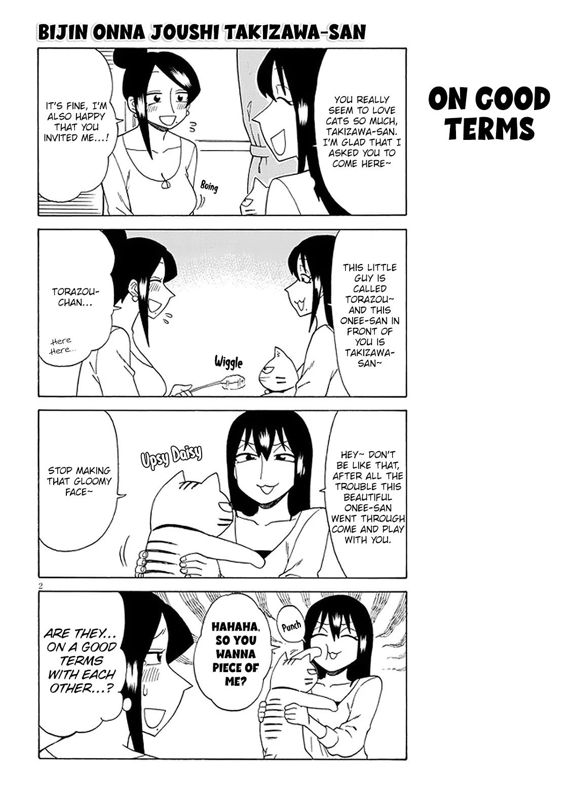 Bijin Onna Joushi Takizawa-san chapter 114 page 2