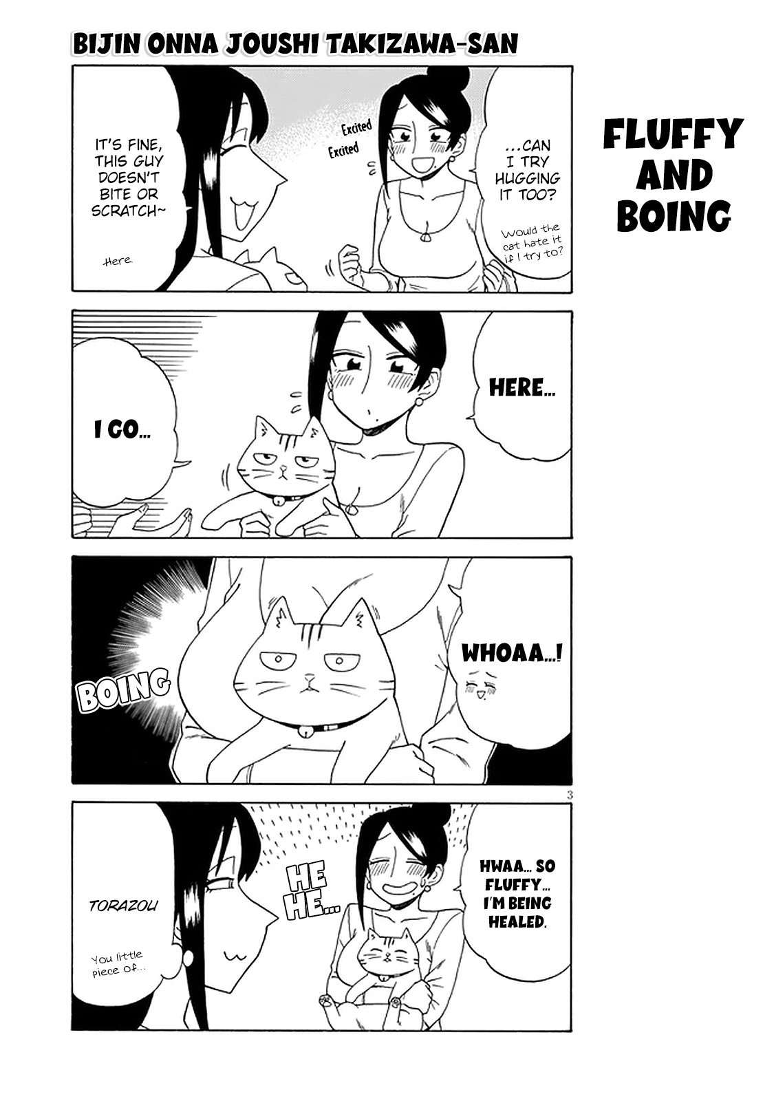 Bijin Onna Joushi Takizawa-san chapter 114 page 3