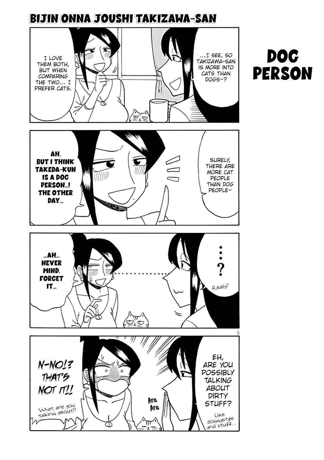 Bijin Onna Joushi Takizawa-san chapter 114 page 5