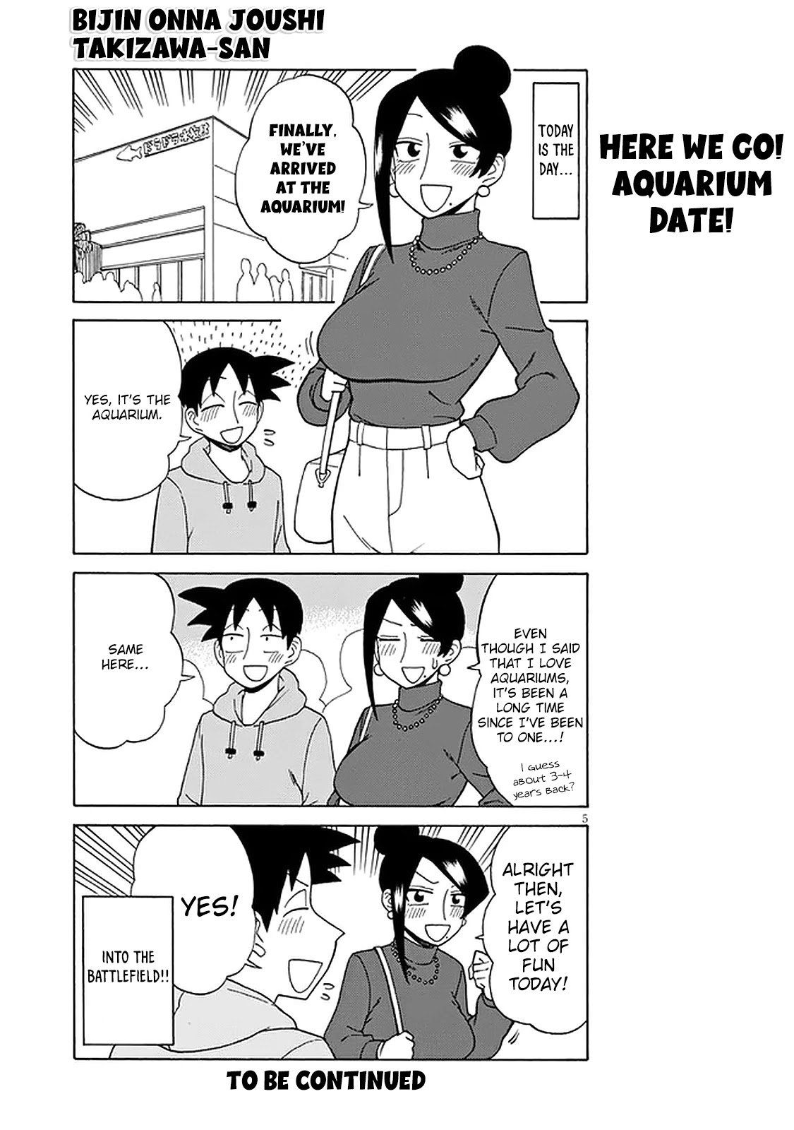 Bijin Onna Joushi Takizawa-san chapter 115 page 5