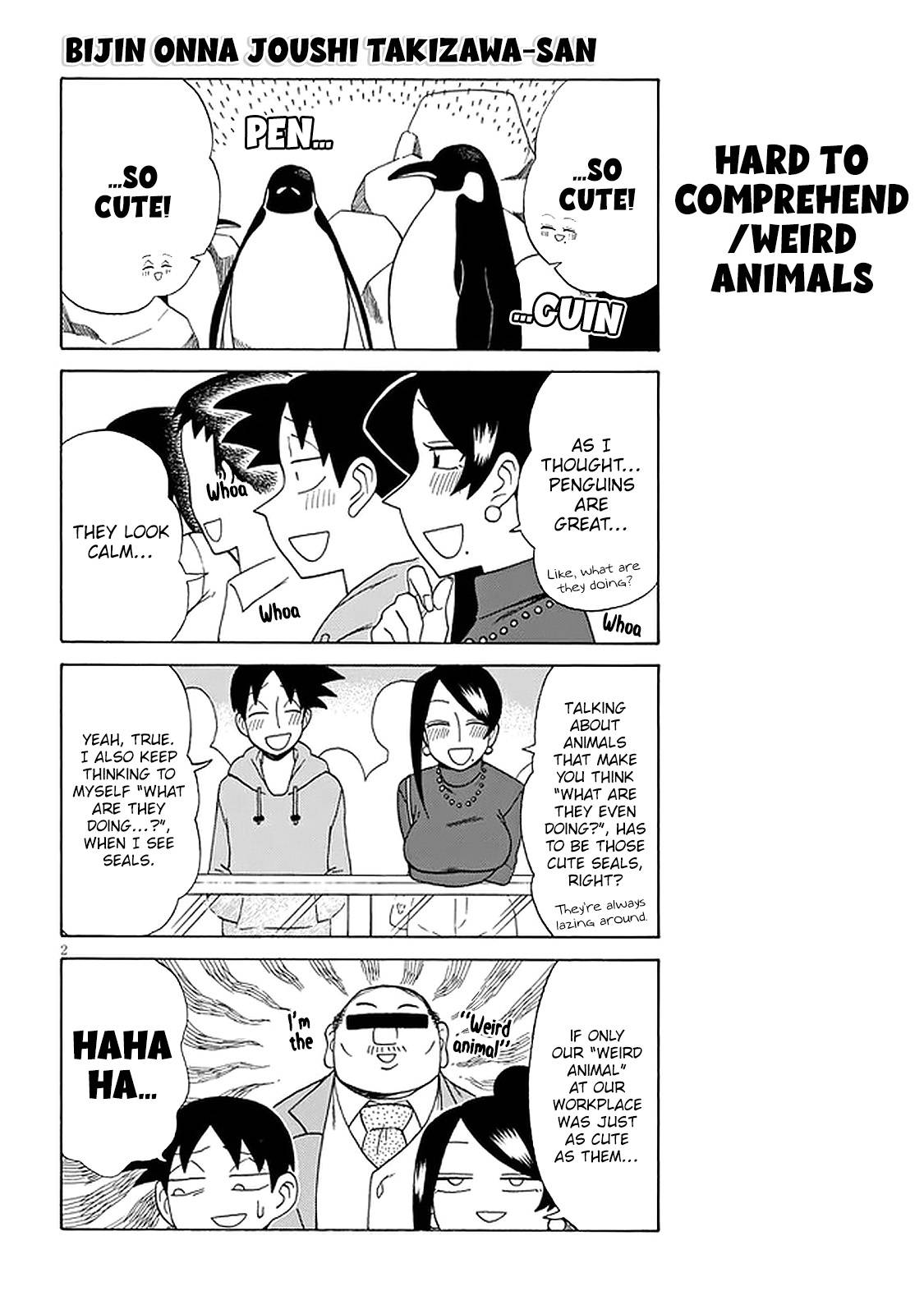 Bijin Onna Joushi Takizawa-san chapter 116 page 2