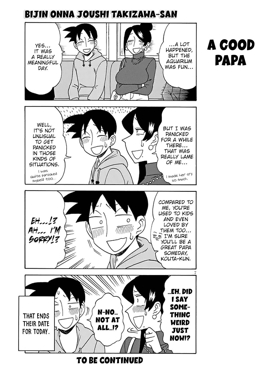 Bijin Onna Joushi Takizawa-san chapter 116 page 7