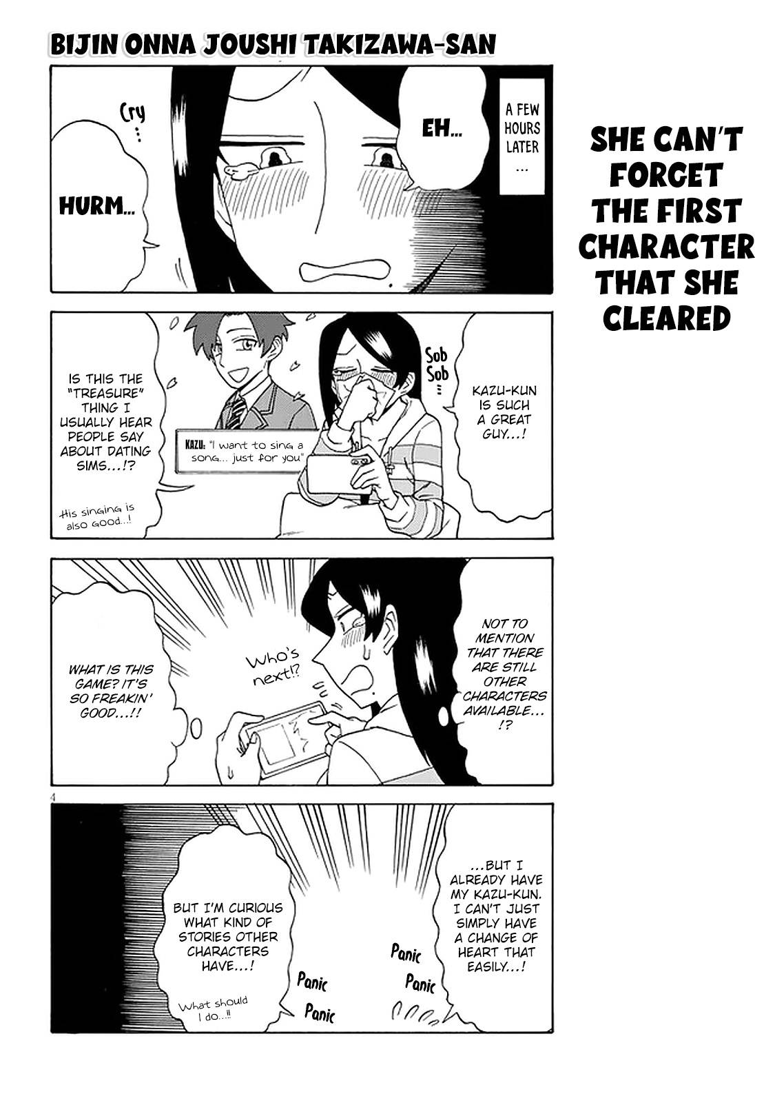 Bijin Onna Joushi Takizawa-san chapter 117 page 4