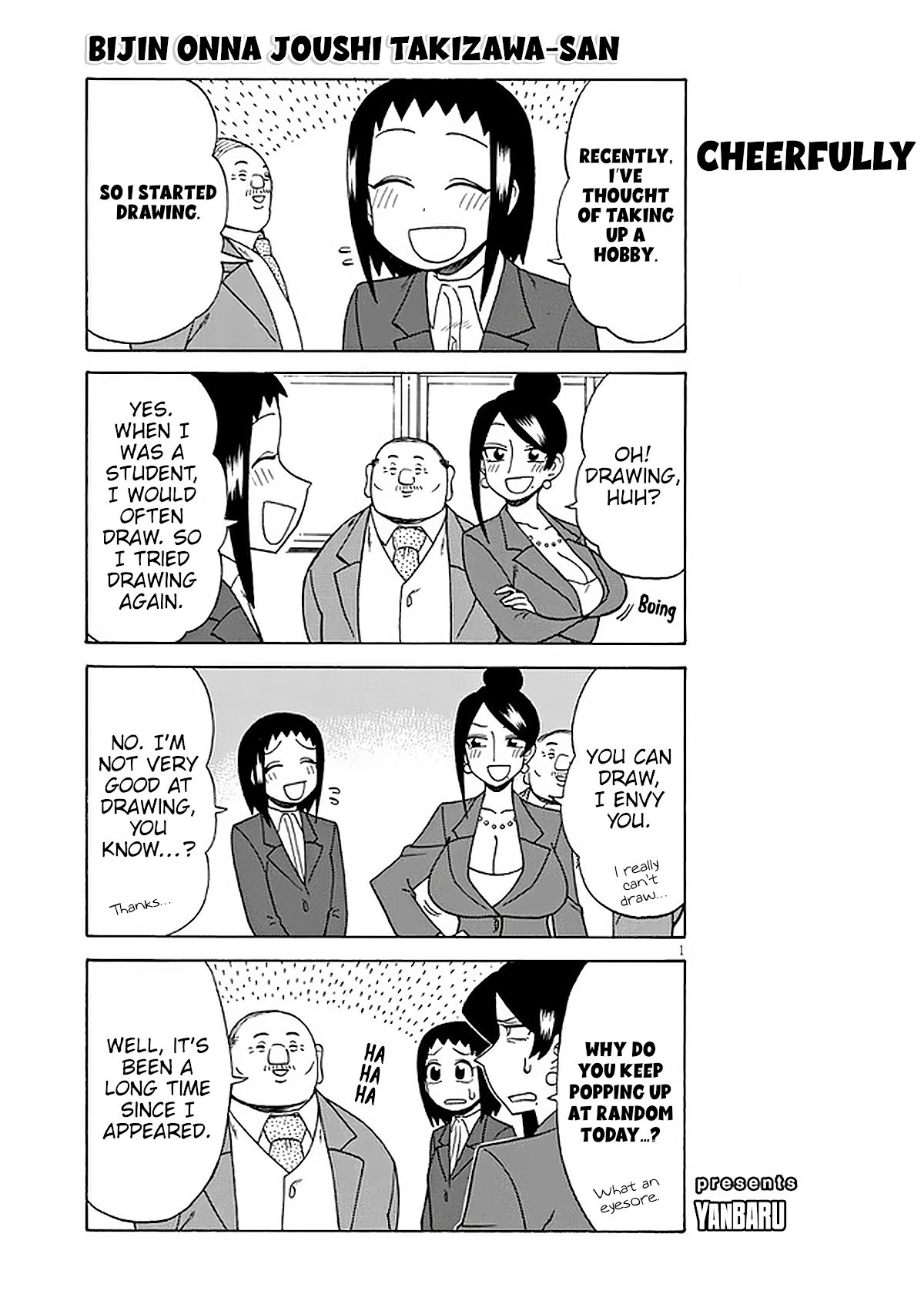 Bijin Onna Joushi Takizawa-san chapter 124 page 1