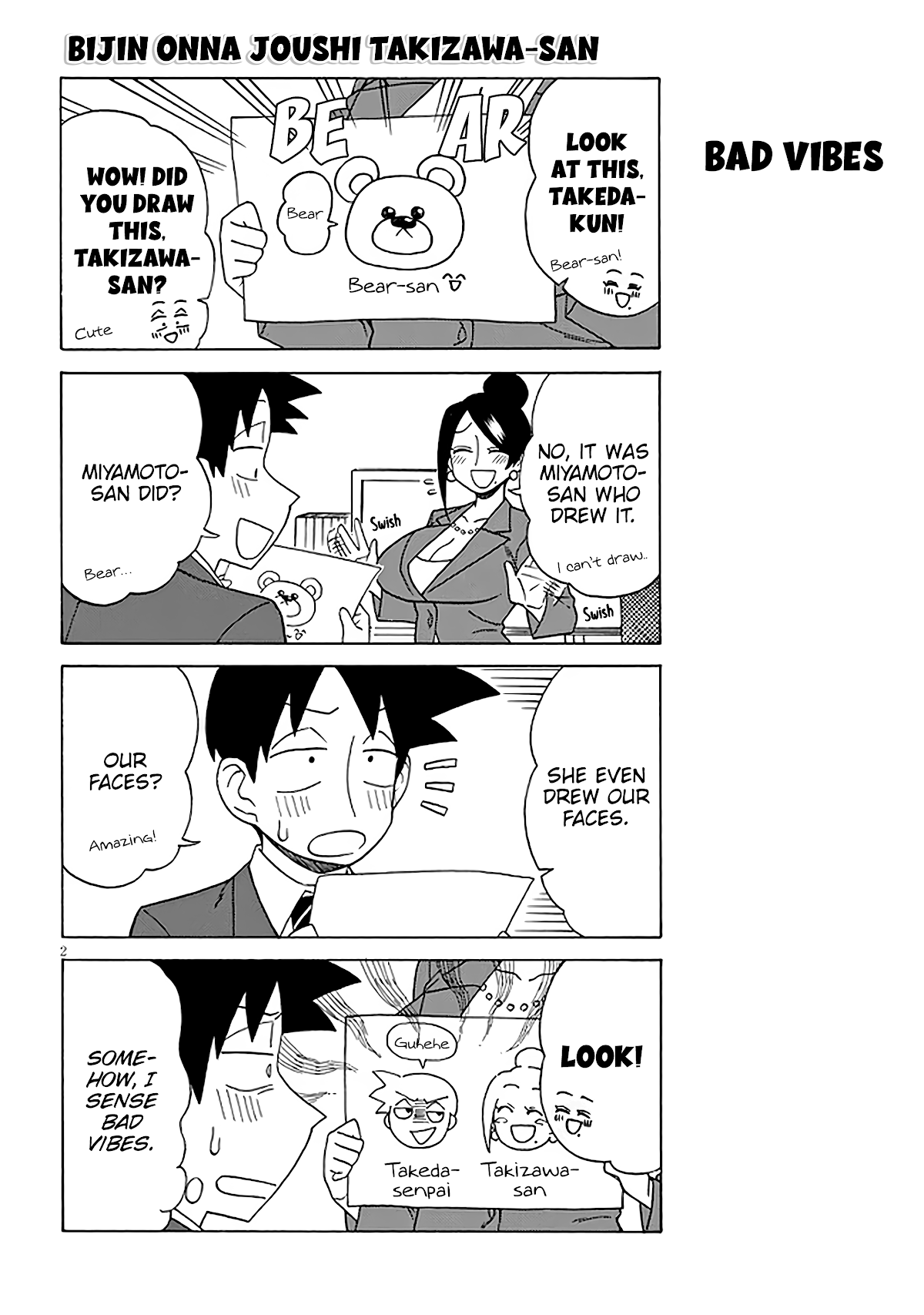 Bijin Onna Joushi Takizawa-san chapter 124 page 2