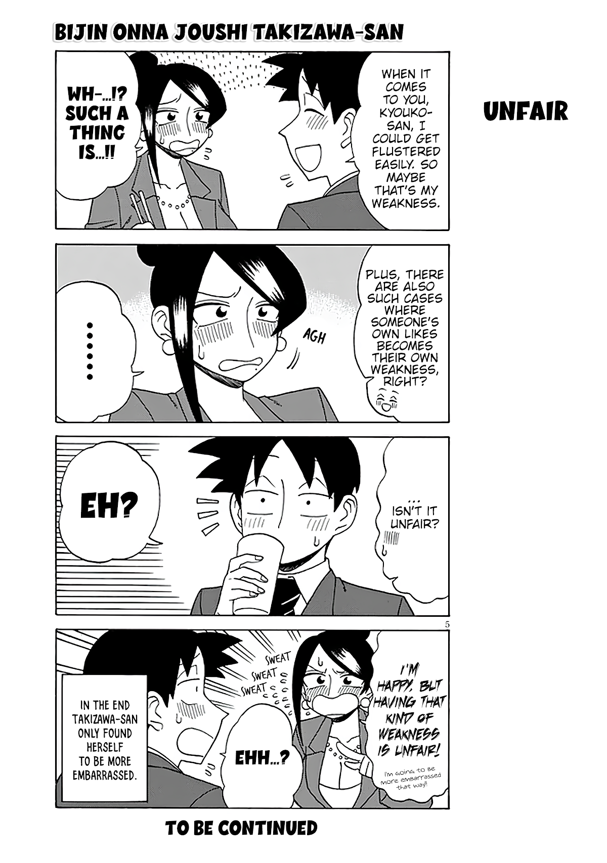 Bijin Onna Joushi Takizawa-san chapter 126 page 5