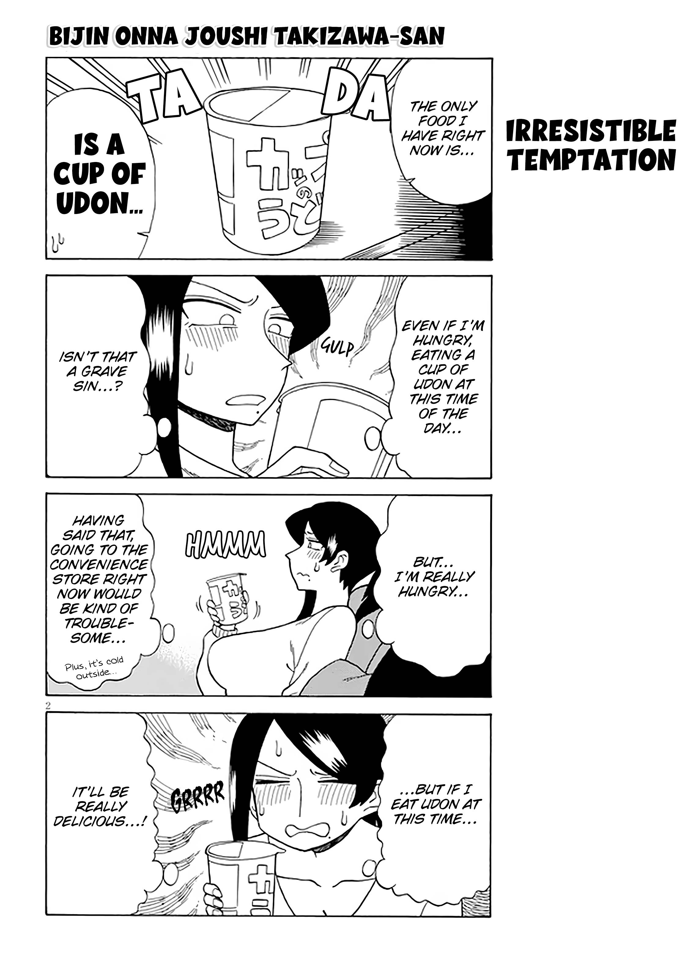 Bijin Onna Joushi Takizawa-san chapter 127 page 2