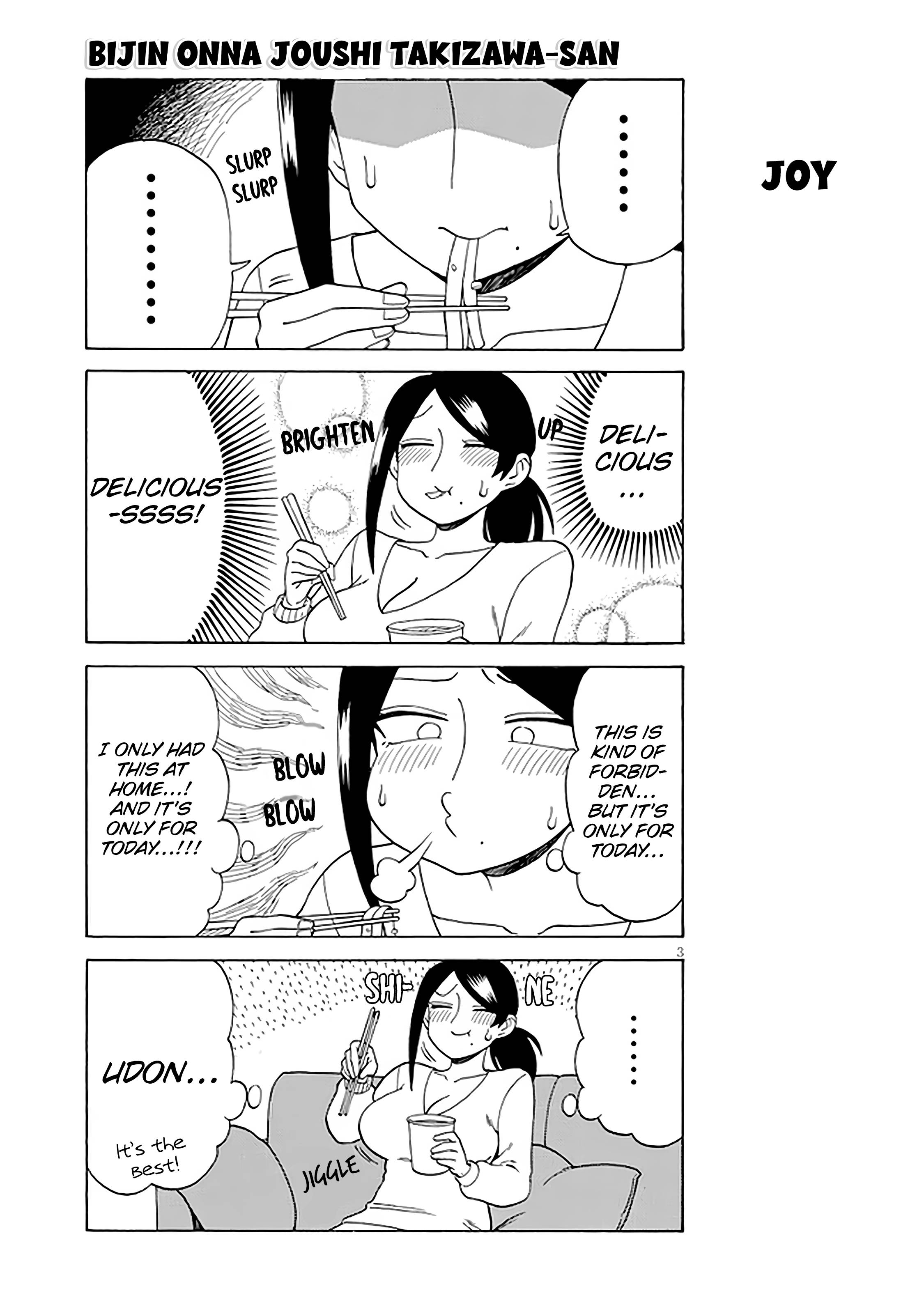 Bijin Onna Joushi Takizawa-san chapter 127 page 3