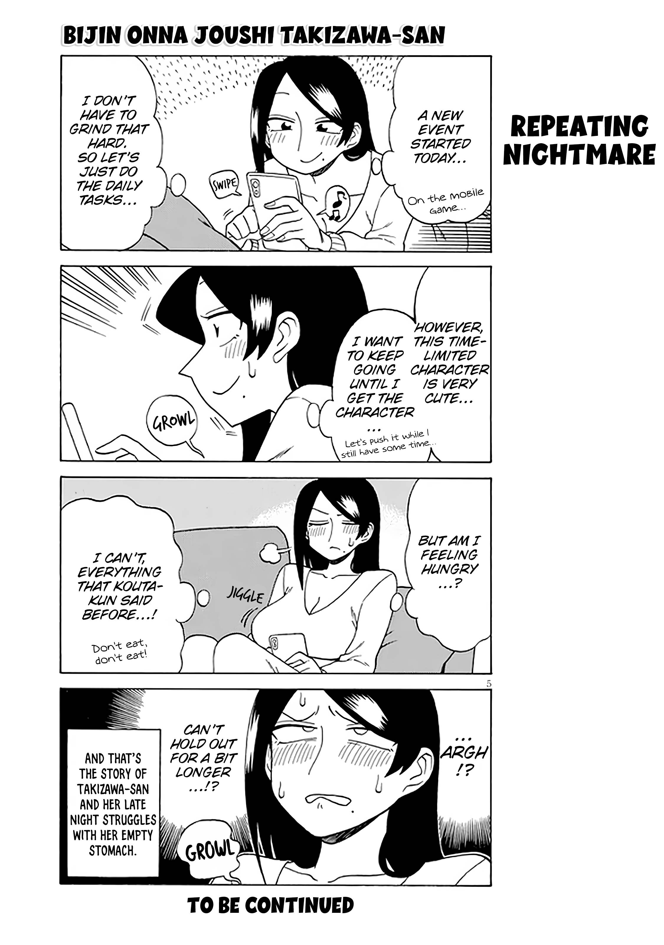 Bijin Onna Joushi Takizawa-san chapter 127 page 5