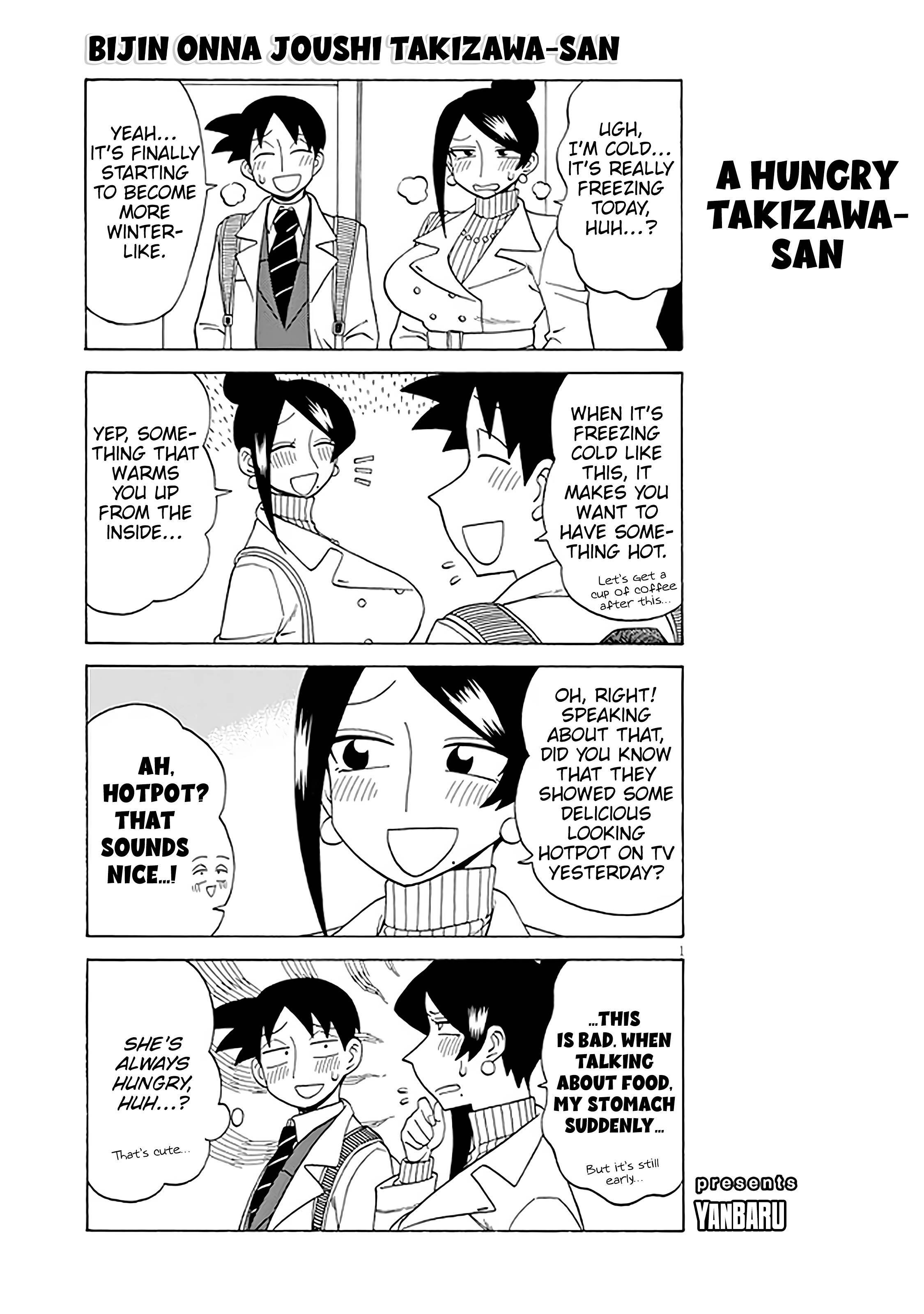 Bijin Onna Joushi Takizawa-san chapter 128 page 1