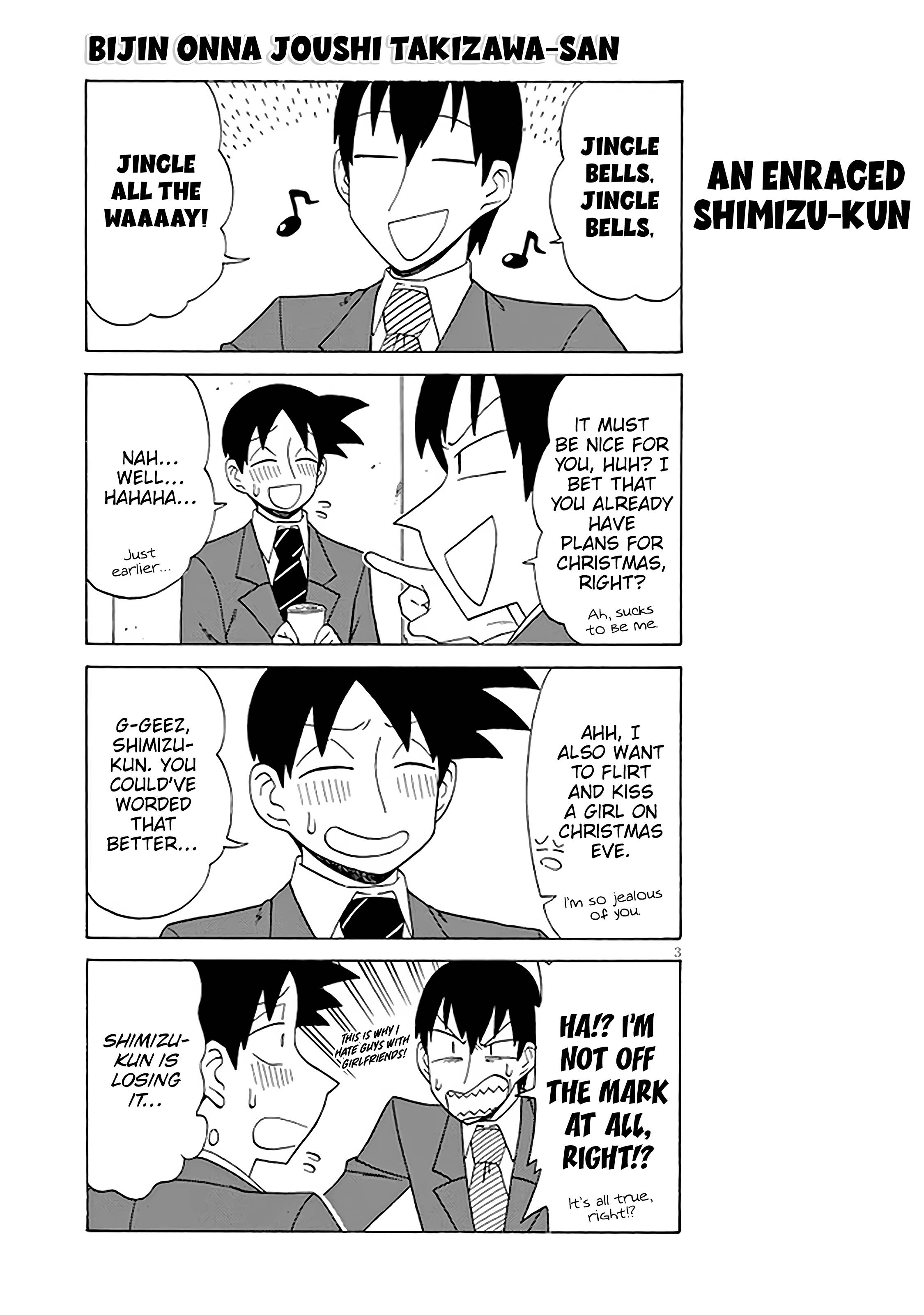 Bijin Onna Joushi Takizawa-san chapter 128 page 3