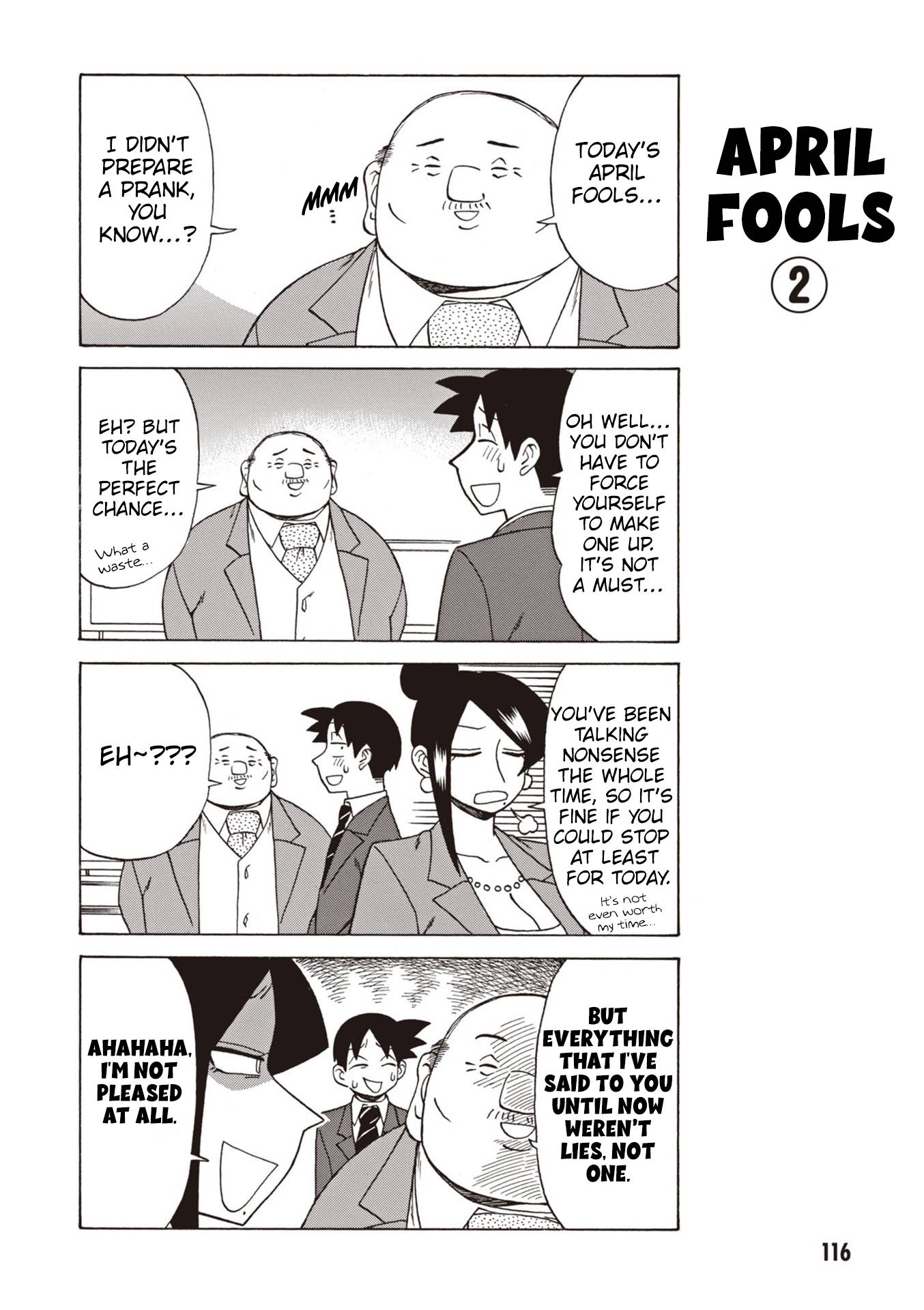 Bijin Onna Joushi Takizawa-san chapter 136 page 2