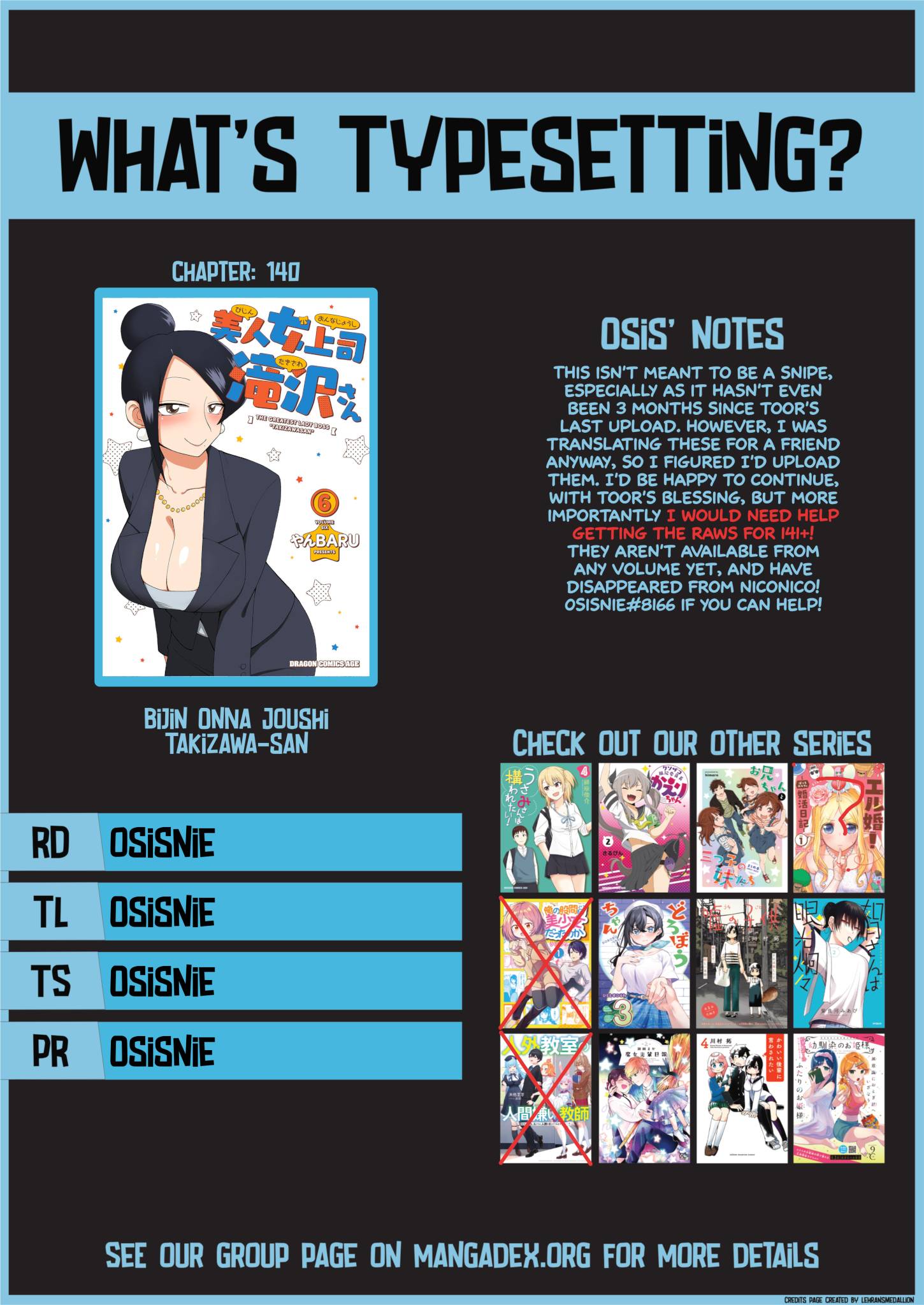 Bijin Onna Joushi Takizawa-san chapter 140 page 5