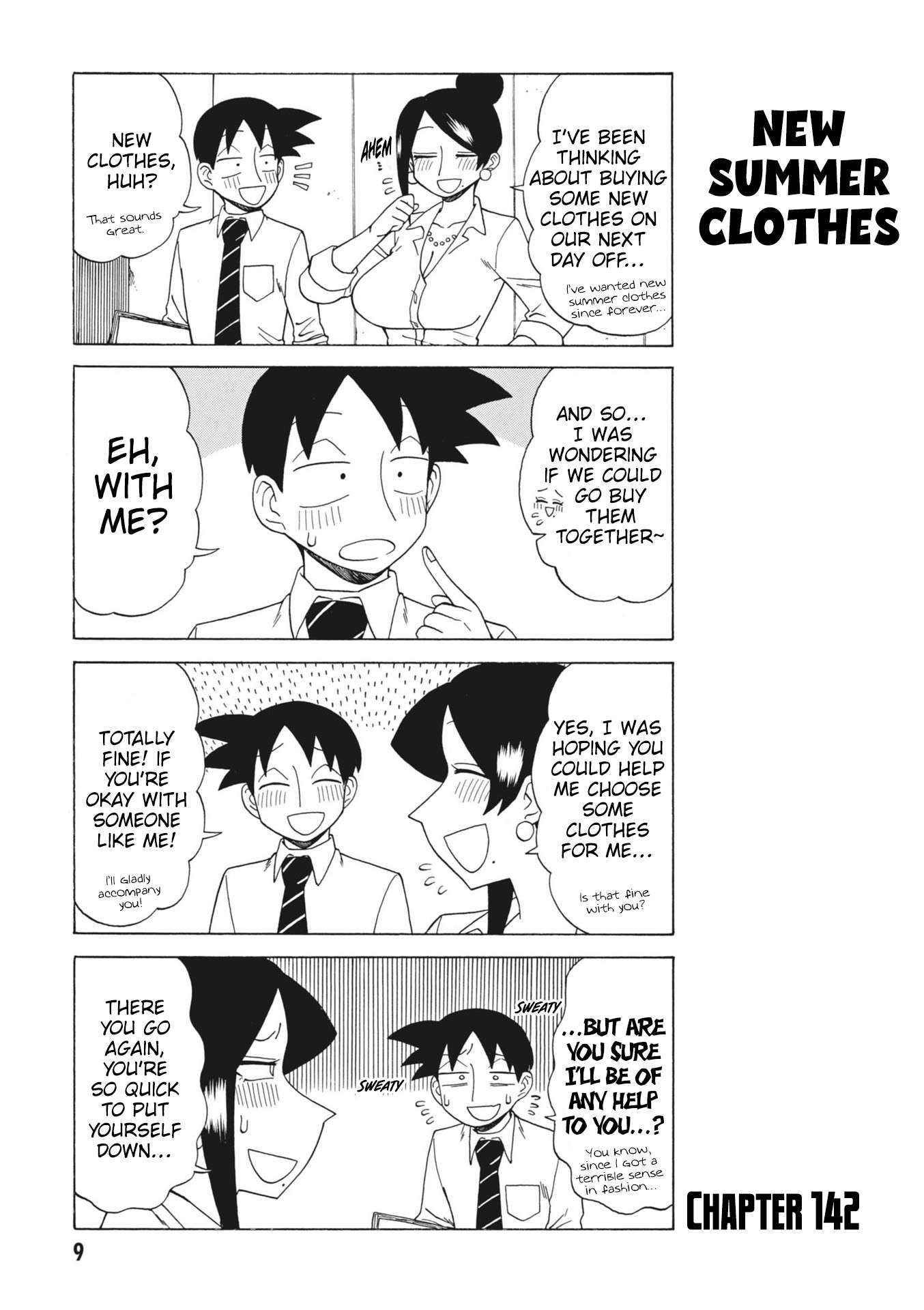 Bijin Onna Joushi Takizawa-san chapter 142 page 1