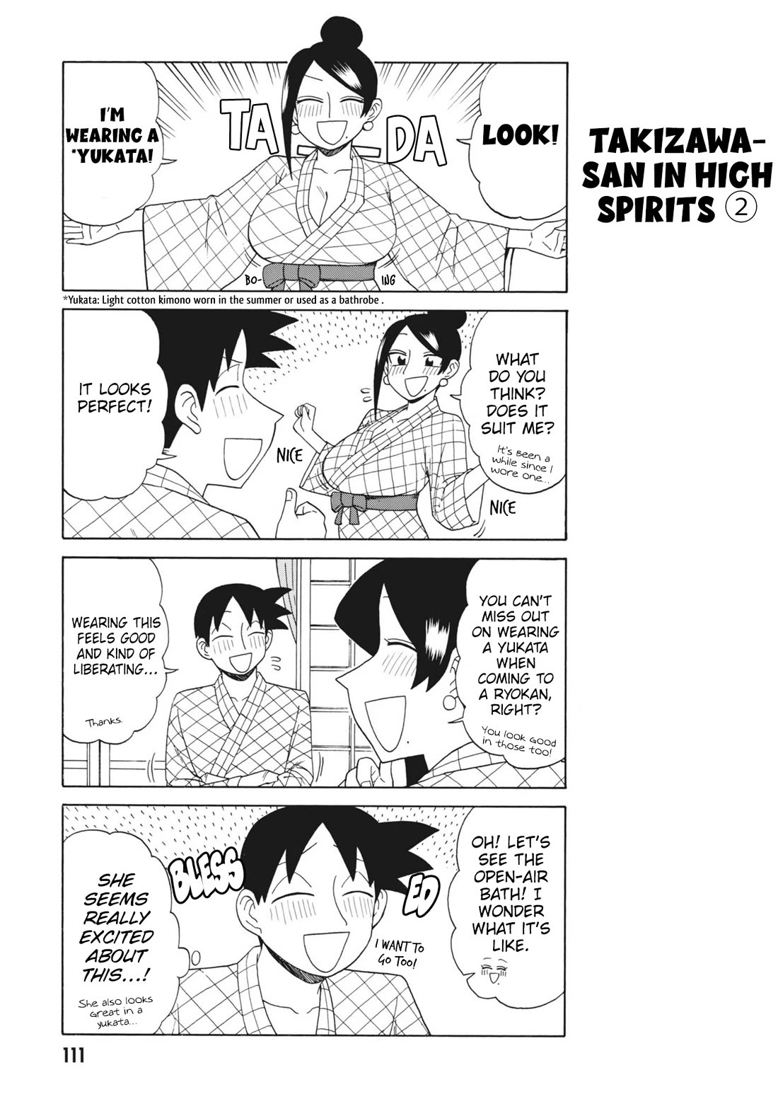 Bijin Onna Joushi Takizawa-san chapter 158 page 3