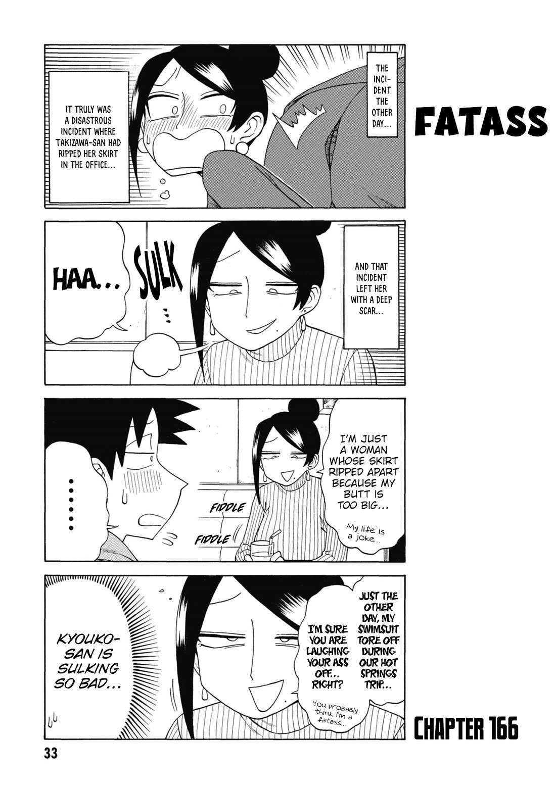 Bijin Onna Joushi Takizawa-san chapter 166 page 1