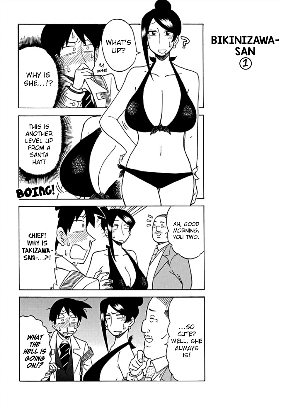 Bijin Onna Joushi Takizawa-san chapter 36 page 2