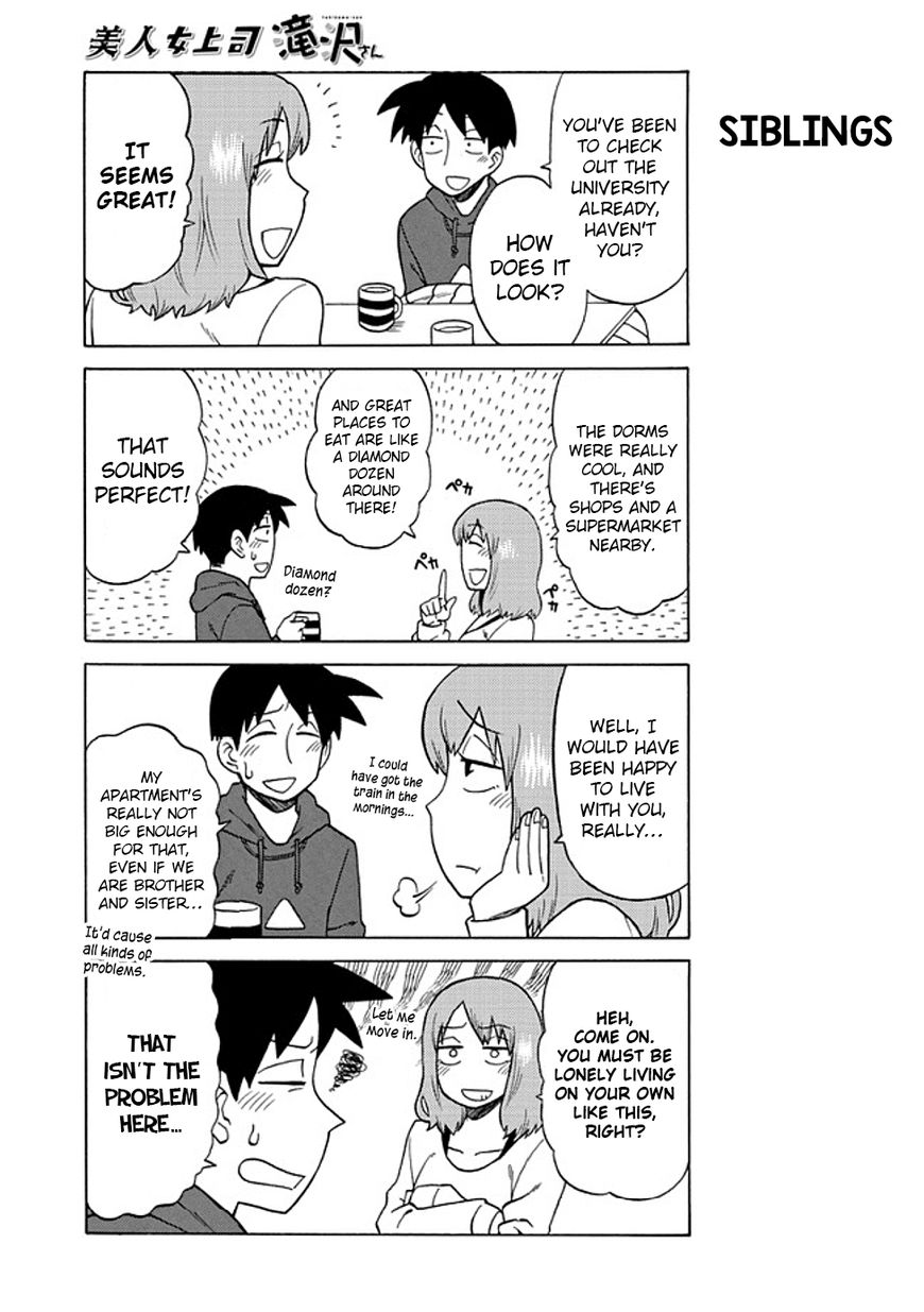 Bijin Onna Joushi Takizawa-san chapter 40 page 3