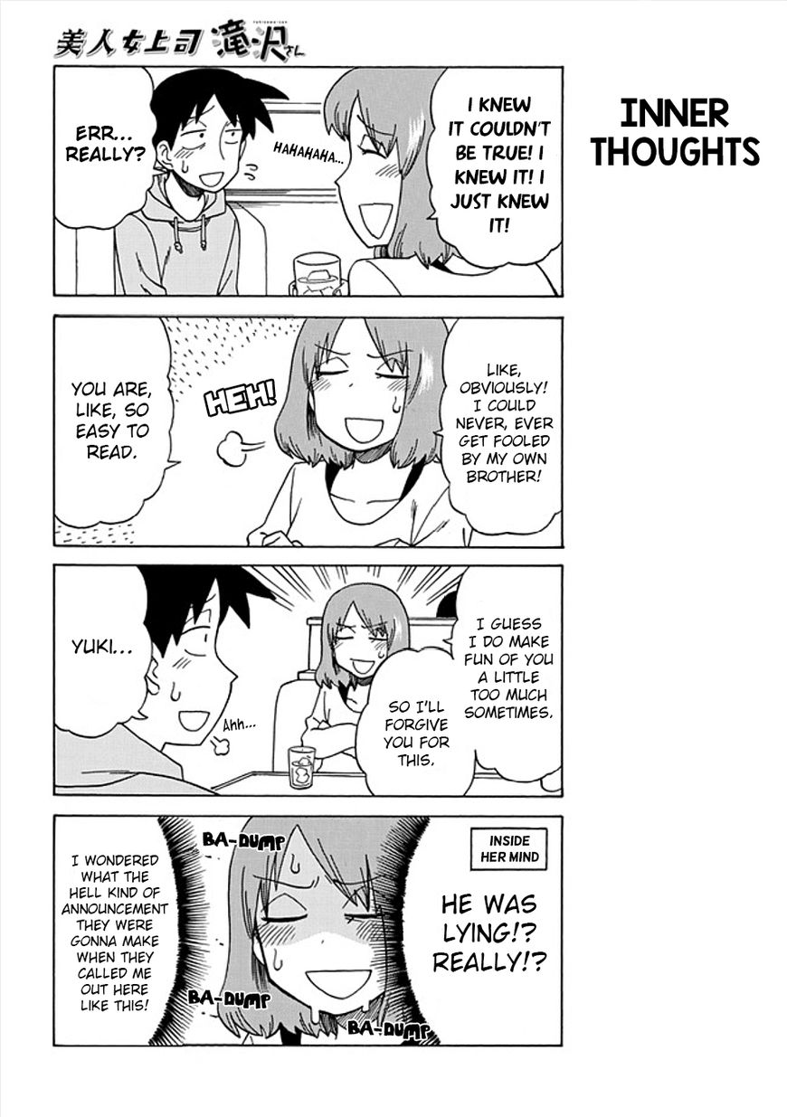 Bijin Onna Joushi Takizawa-san chapter 43 page 2