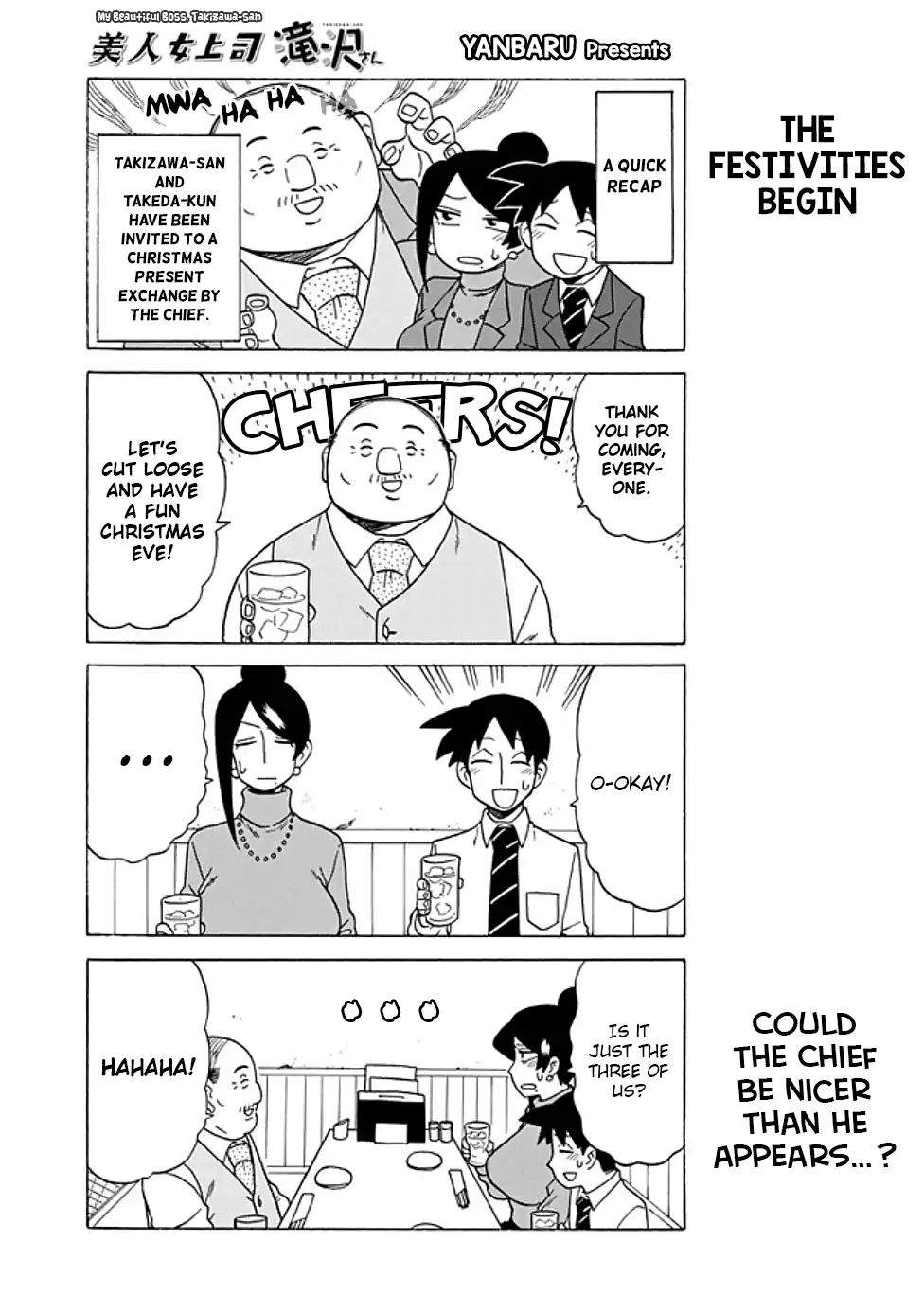 Bijin Onna Joushi Takizawa-san chapter 59 page 1