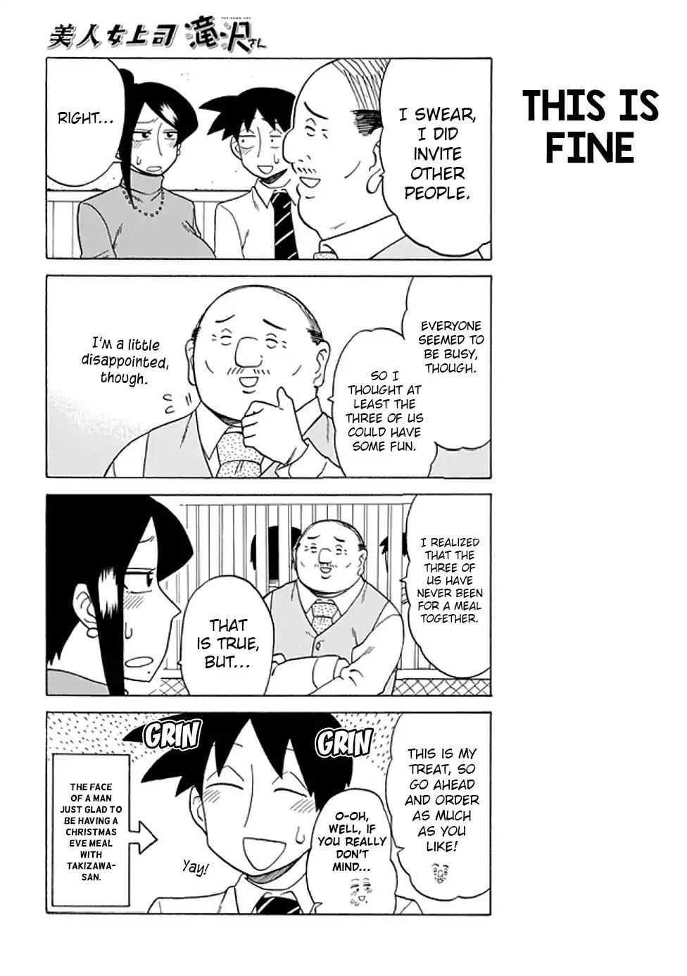 Bijin Onna Joushi Takizawa-san chapter 59 page 2