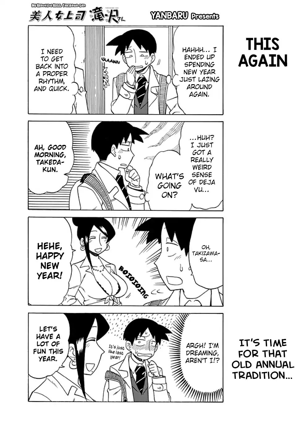 Bijin Onna Joushi Takizawa-san chapter 60 page 1