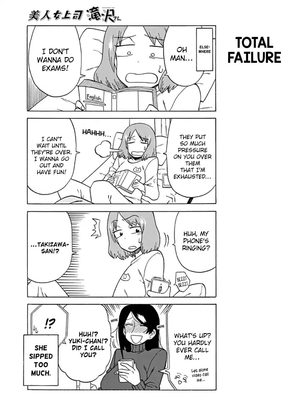 Bijin Onna Joushi Takizawa-san chapter 61 page 3