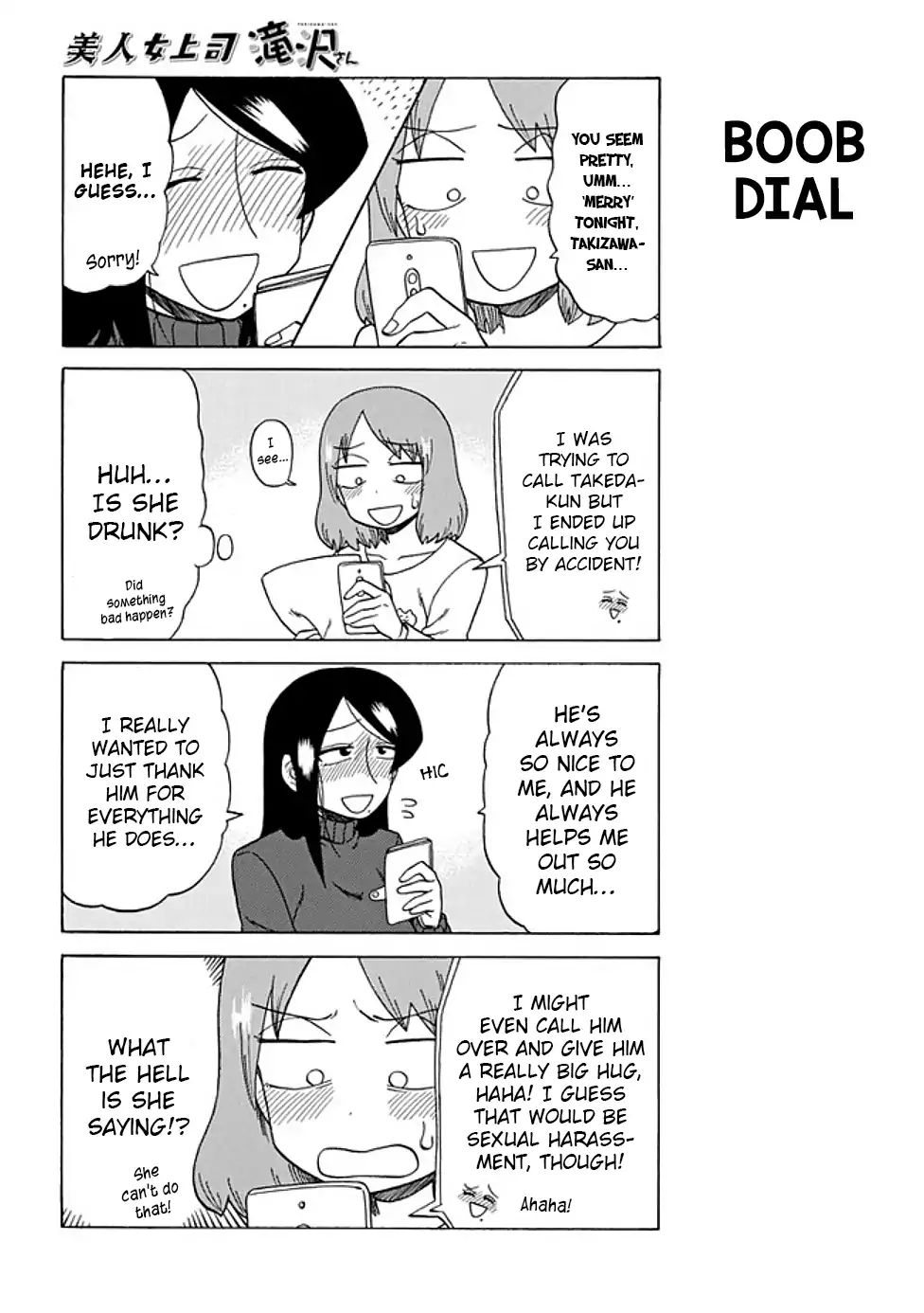 Bijin Onna Joushi Takizawa-san chapter 61 page 4