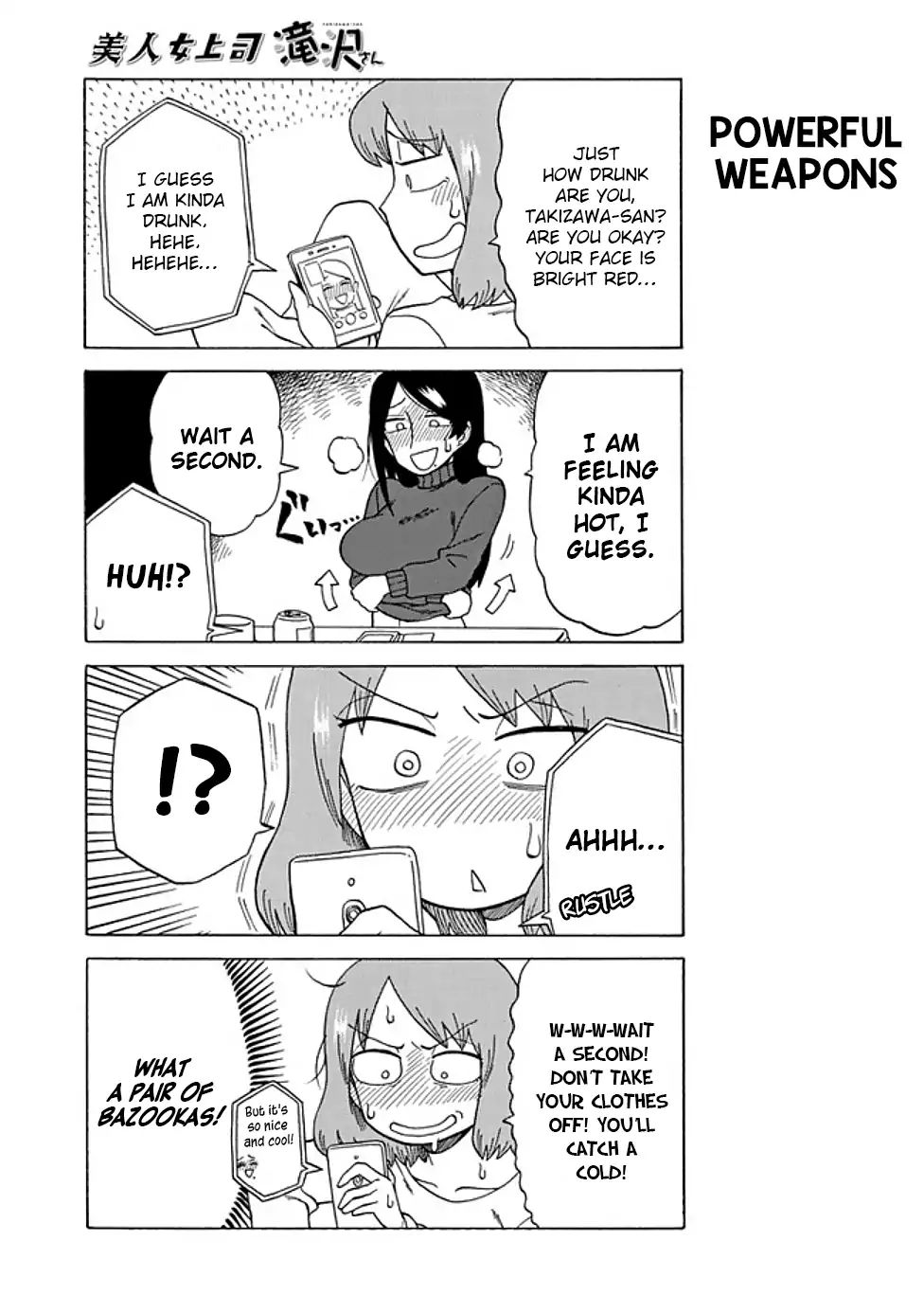 Bijin Onna Joushi Takizawa-san chapter 61 page 5