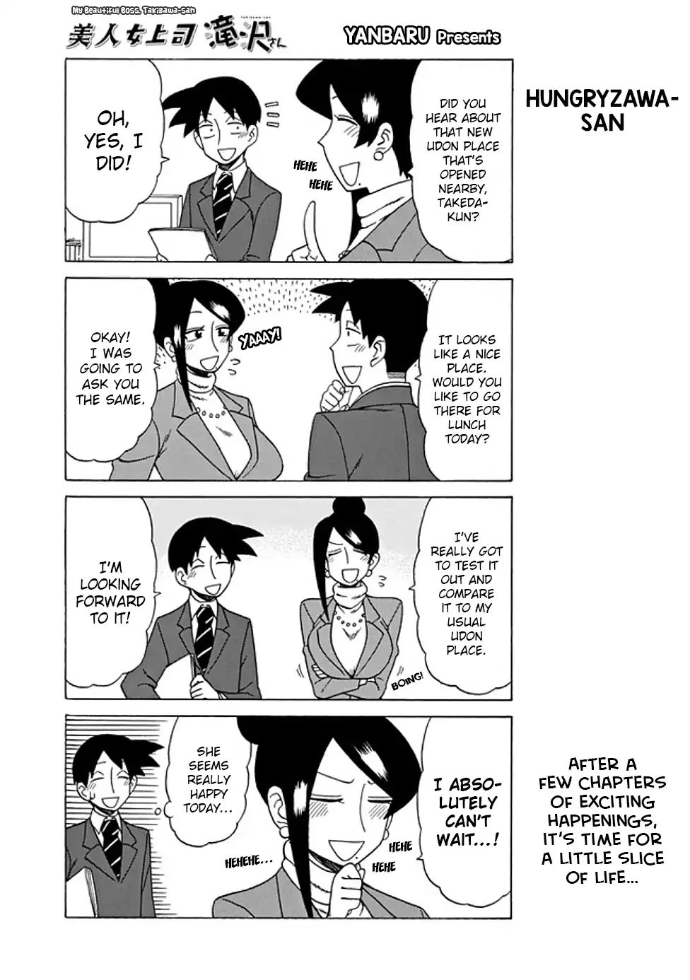 Bijin Onna Joushi Takizawa-san chapter 62 page 1