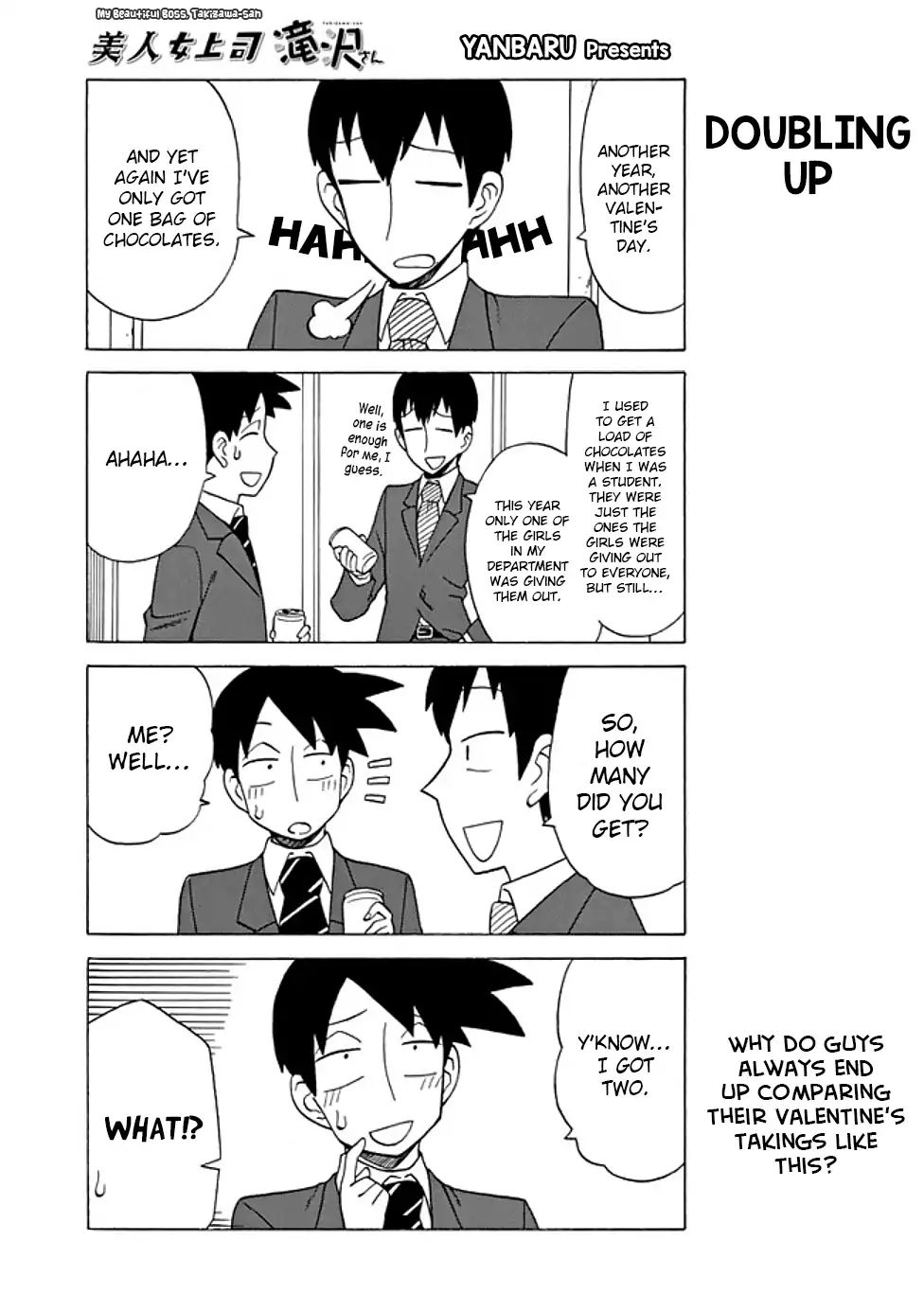 Bijin Onna Joushi Takizawa-san chapter 63 page 1