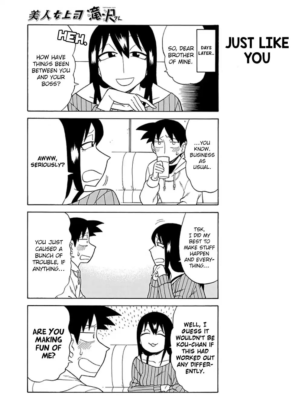 Bijin Onna Joushi Takizawa-san chapter 81 page 3