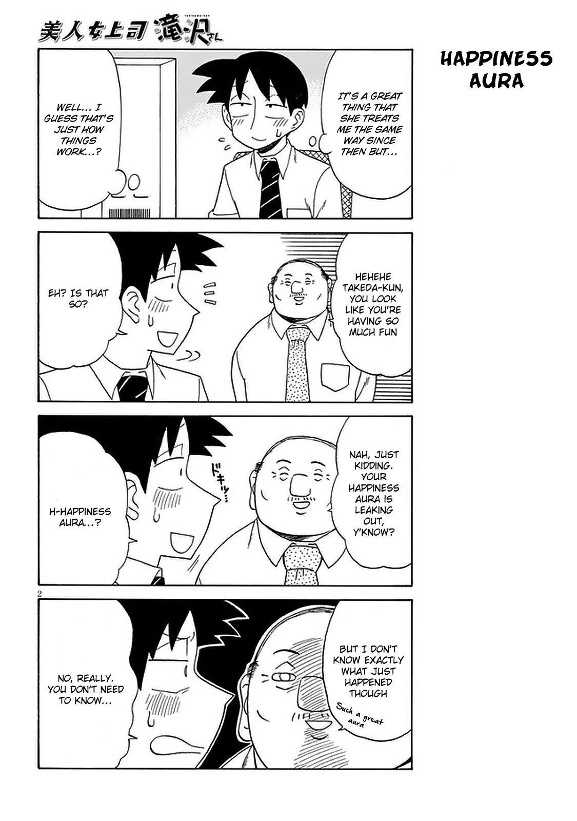 Bijin Onna Joushi Takizawa-san chapter 98 page 2