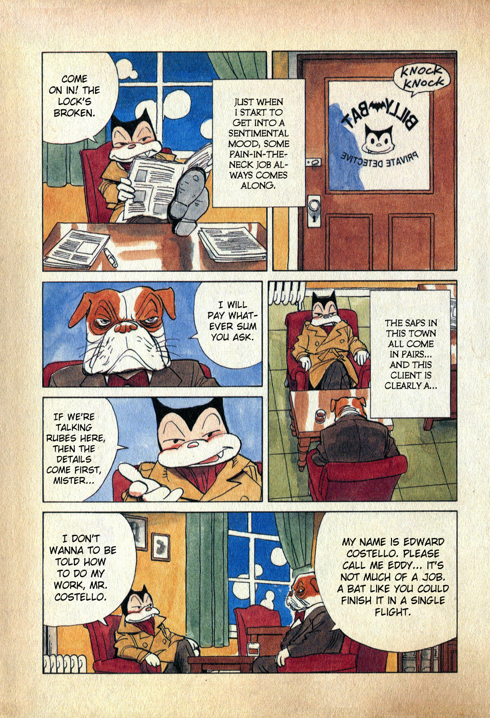 Billy Bat chapter 1 page 8