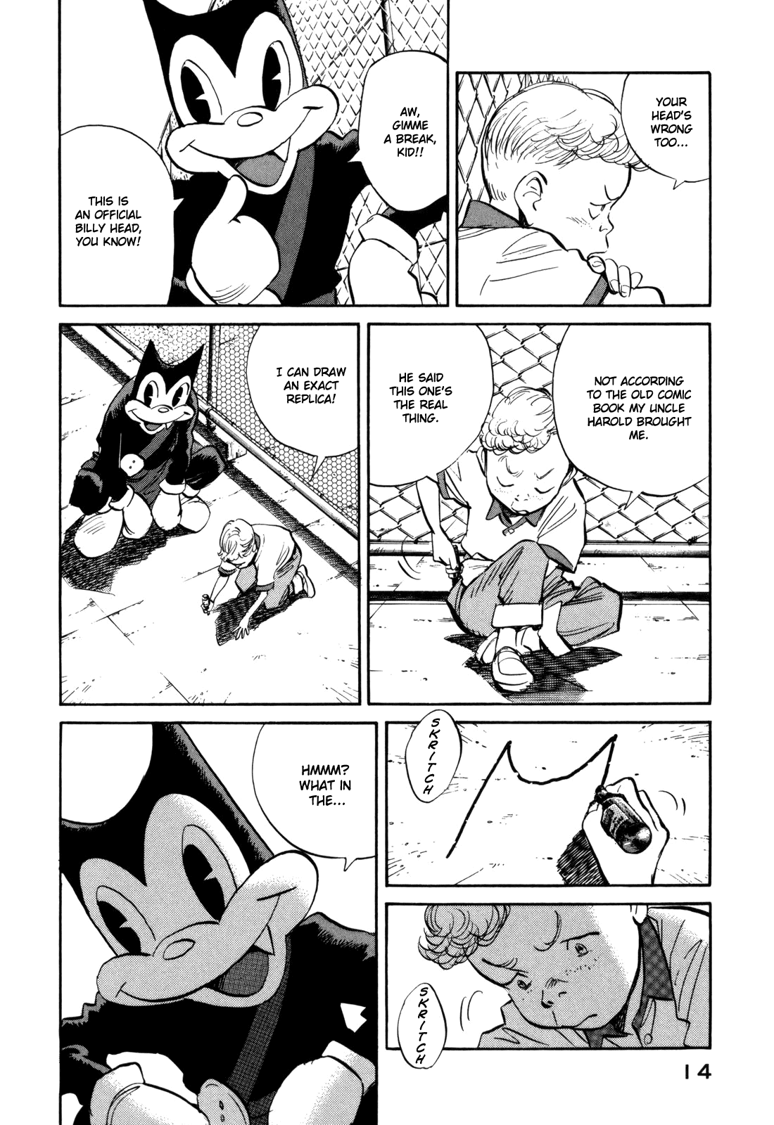 Billy Bat chapter 28 page 14