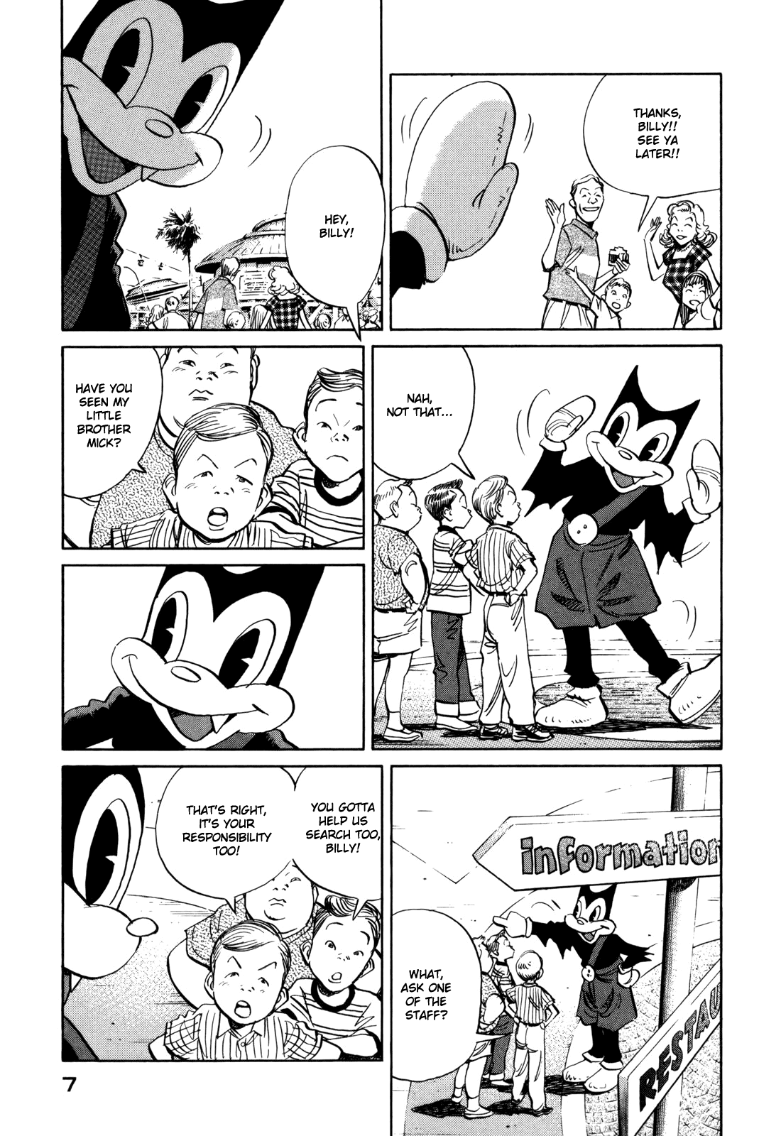 Billy Bat chapter 28 page 7